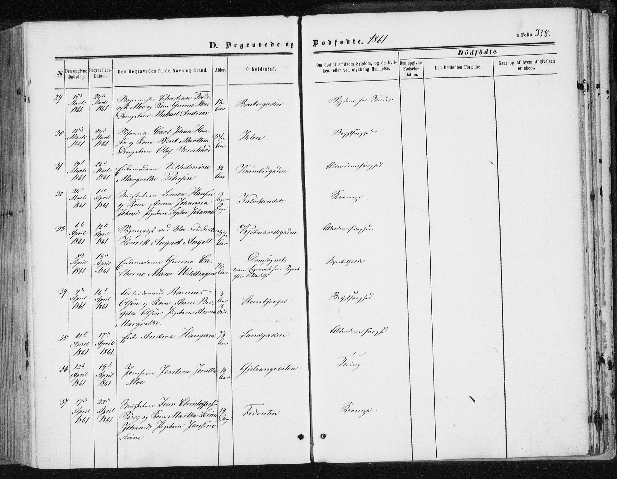 Ministerialprotokoller, klokkerbøker og fødselsregistre - Sør-Trøndelag, SAT/A-1456/602/L0115: Ministerialbok nr. 602A13, 1860-1872, s. 358