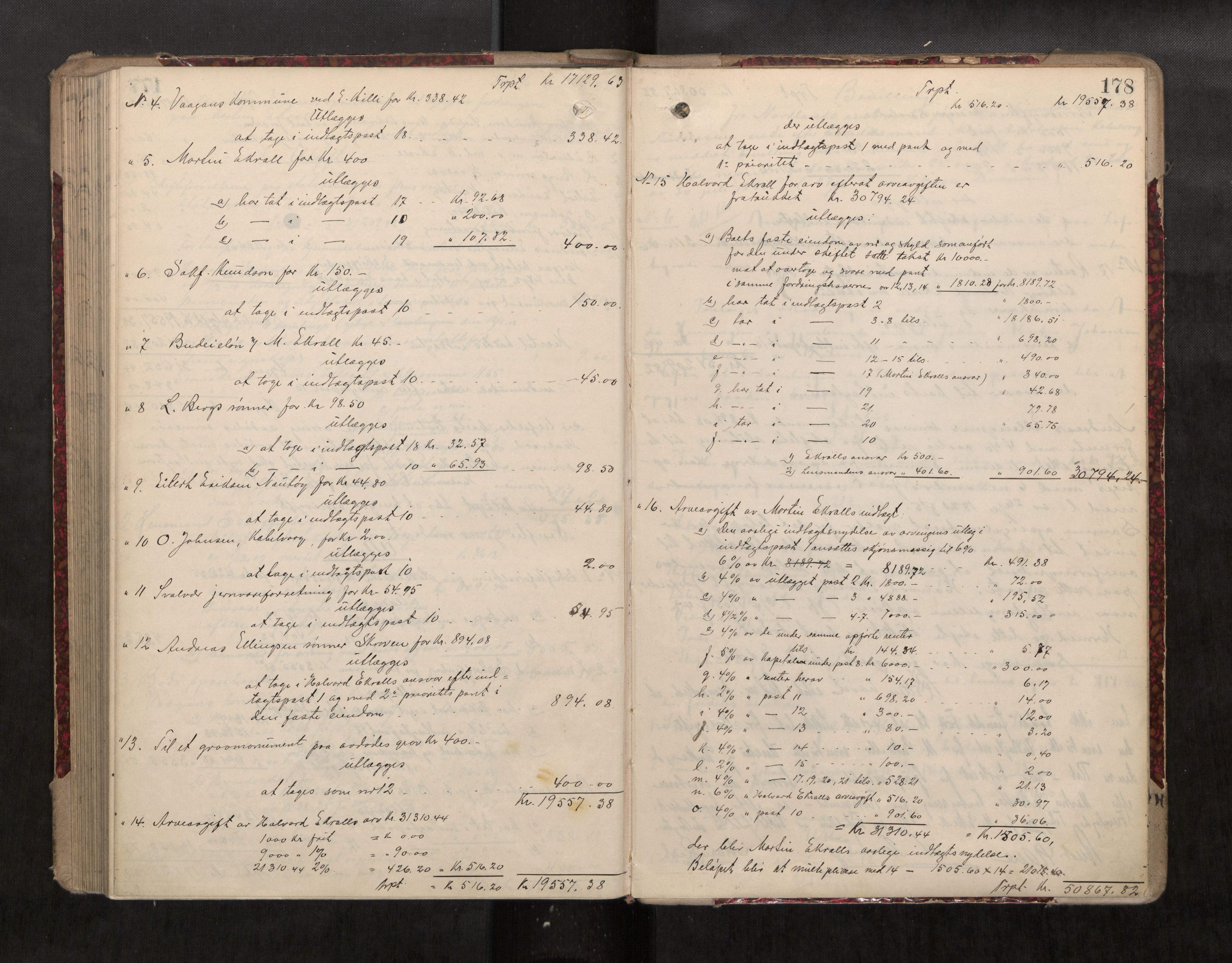 Lofoten sorenskriveri, AV/SAT-A-0017/1/3/3A/L0008: Skifteprotokoll, 1905-1910, s. 178