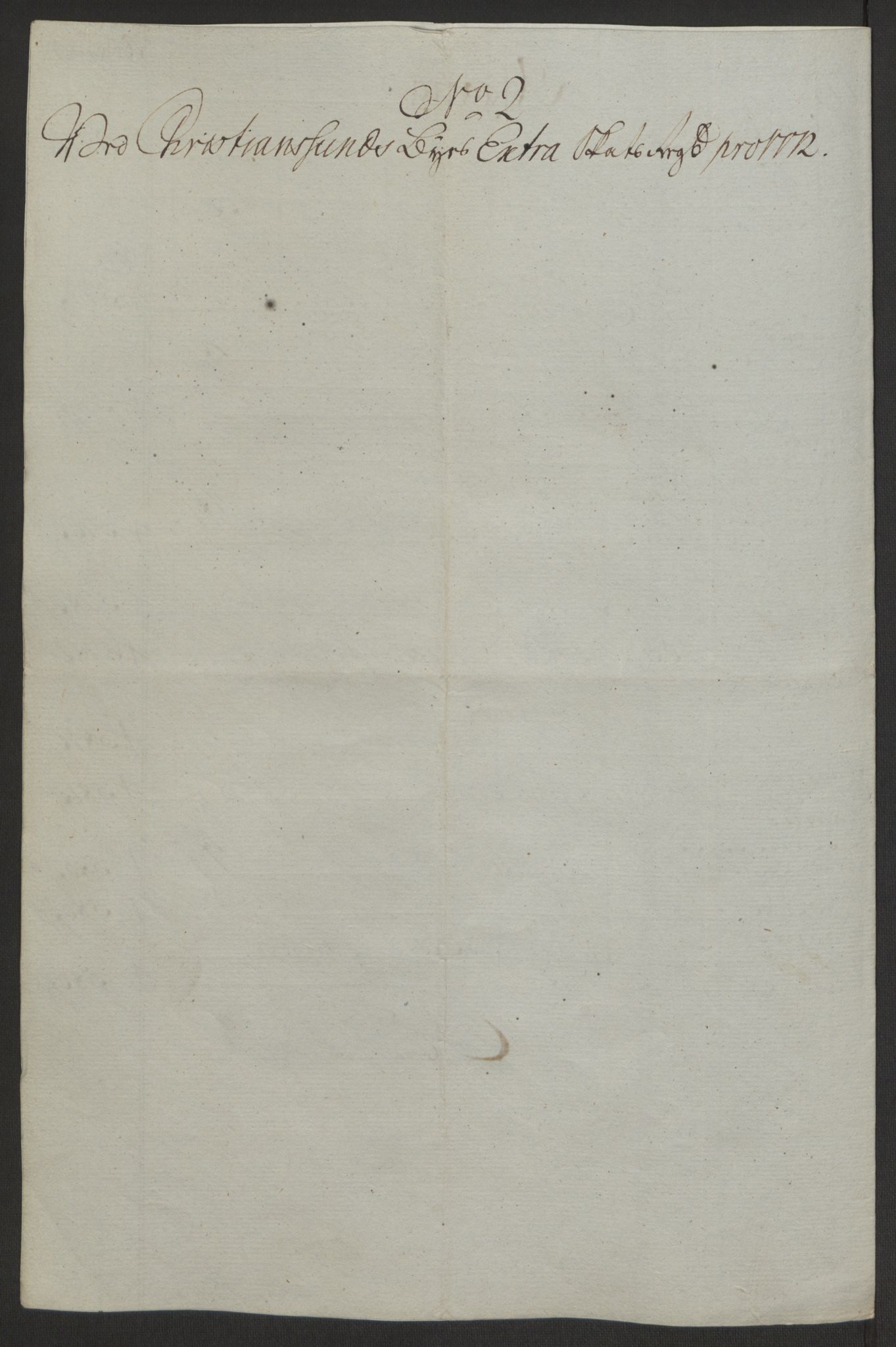 Rentekammeret inntil 1814, Reviderte regnskaper, Byregnskaper, AV/RA-EA-4066/R/Rr/L0495/0004: [R1] Kontribusjonsregnskap / Ekstraskatt, 1762-1772, s. 273