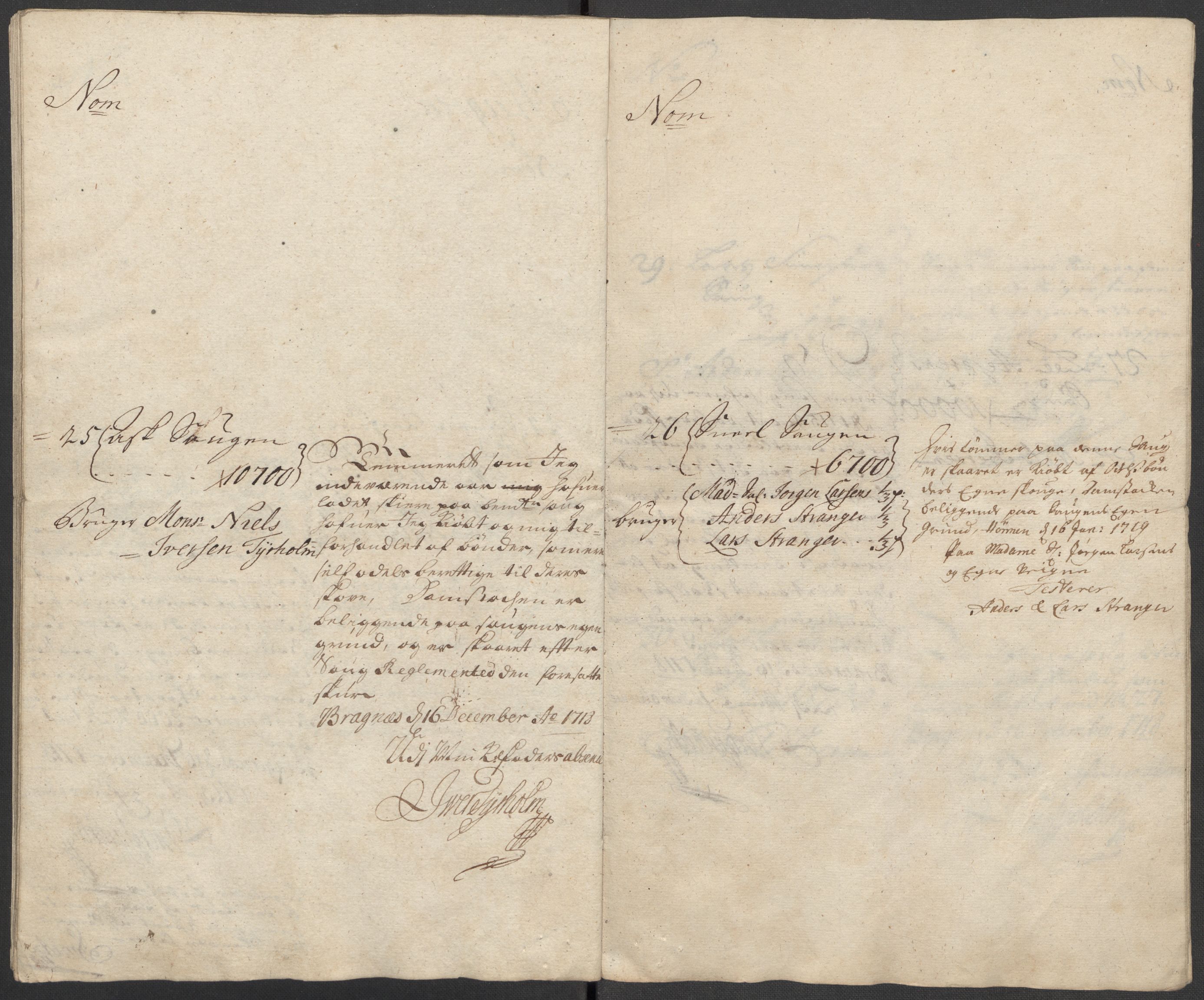 Rentekammeret inntil 1814, Reviderte regnskaper, Fogderegnskap, AV/RA-EA-4092/R23/L1476: Fogderegnskap Ringerike og Hallingdal, 1718, s. 54