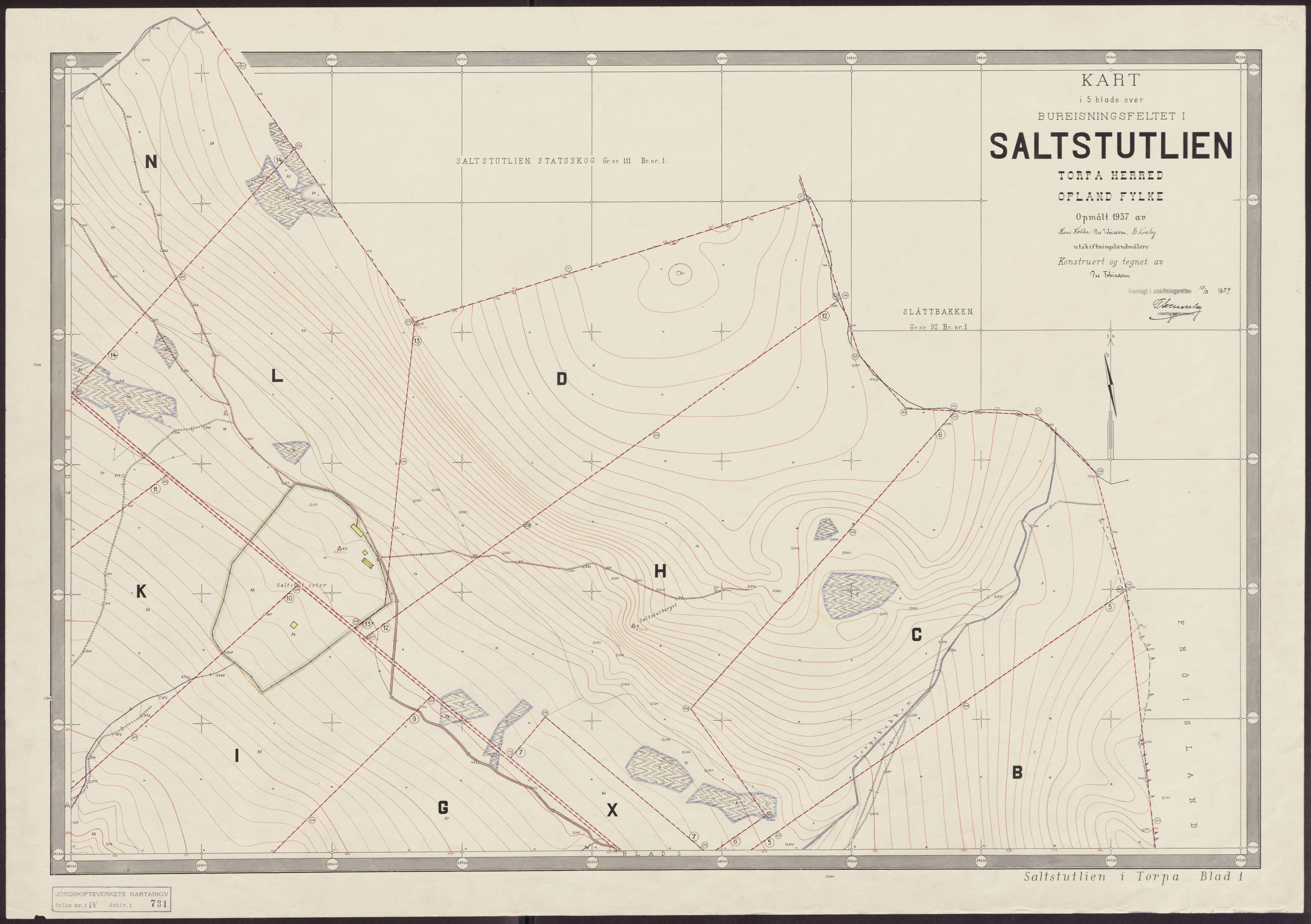 Jordskifteverkets kartarkiv, AV/RA-S-3929/T, 1859-1988, s. 939