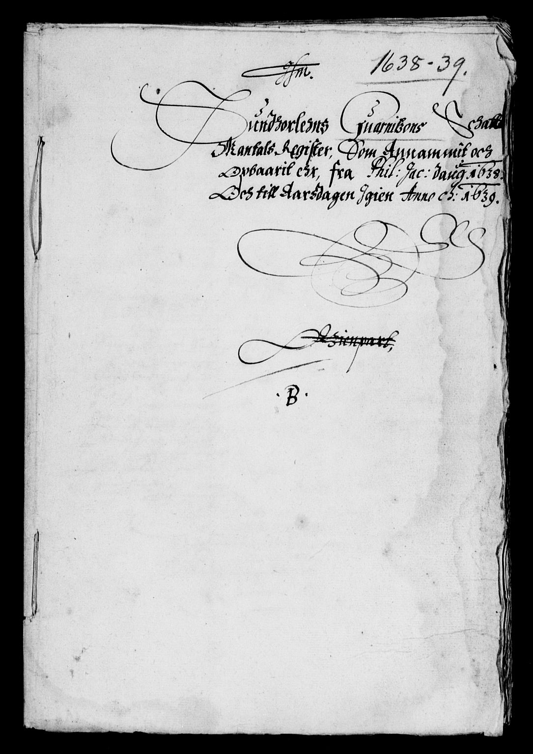 Rentekammeret inntil 1814, Reviderte regnskaper, Lensregnskaper, RA/EA-5023/R/Rb/Rbt/L0083: Bergenhus len, 1638-1639