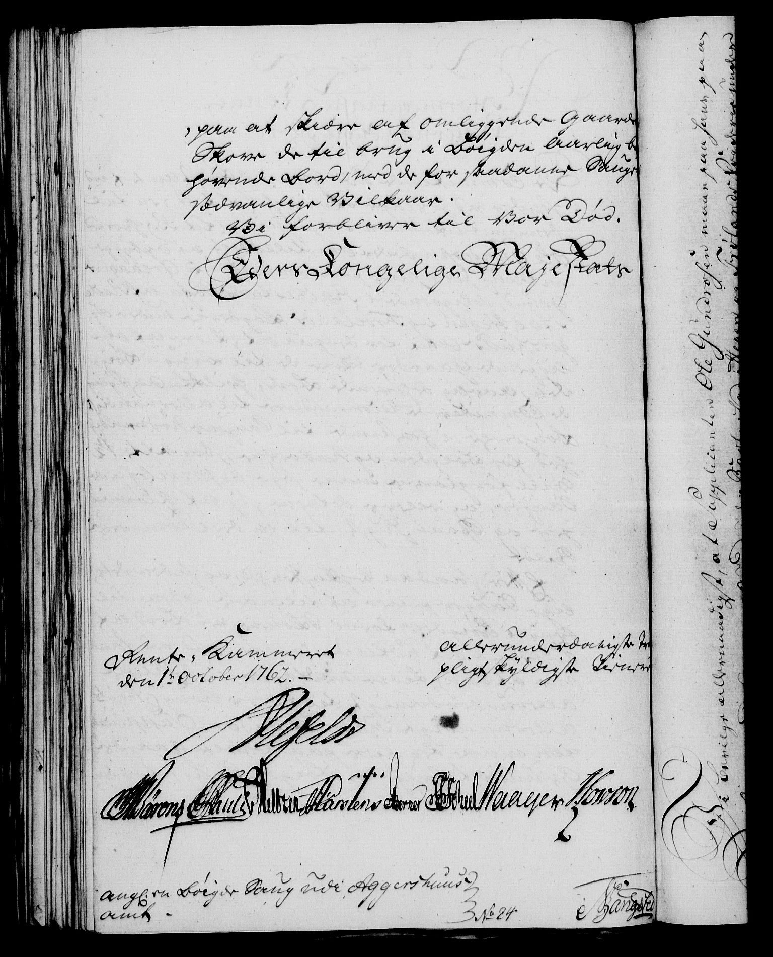 Rentekammeret, Kammerkanselliet, RA/EA-3111/G/Gf/Gfa/L0044: Norsk relasjons- og resolusjonsprotokoll (merket RK 52.44), 1762, s. 450