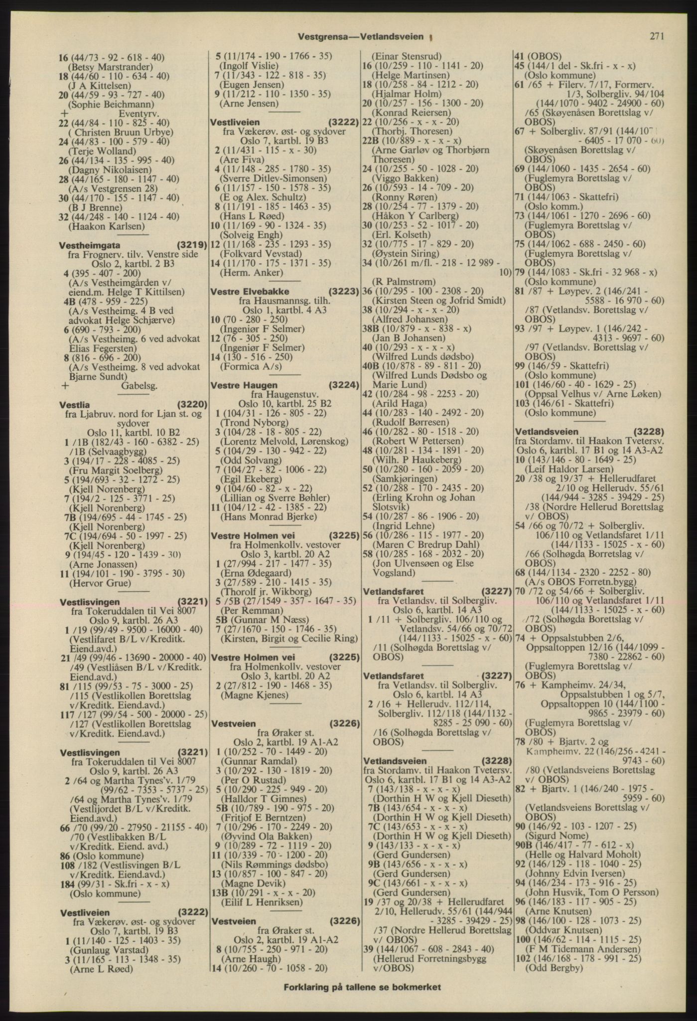 Kristiania/Oslo adressebok, PUBL/-, 1975-1976, s. 271