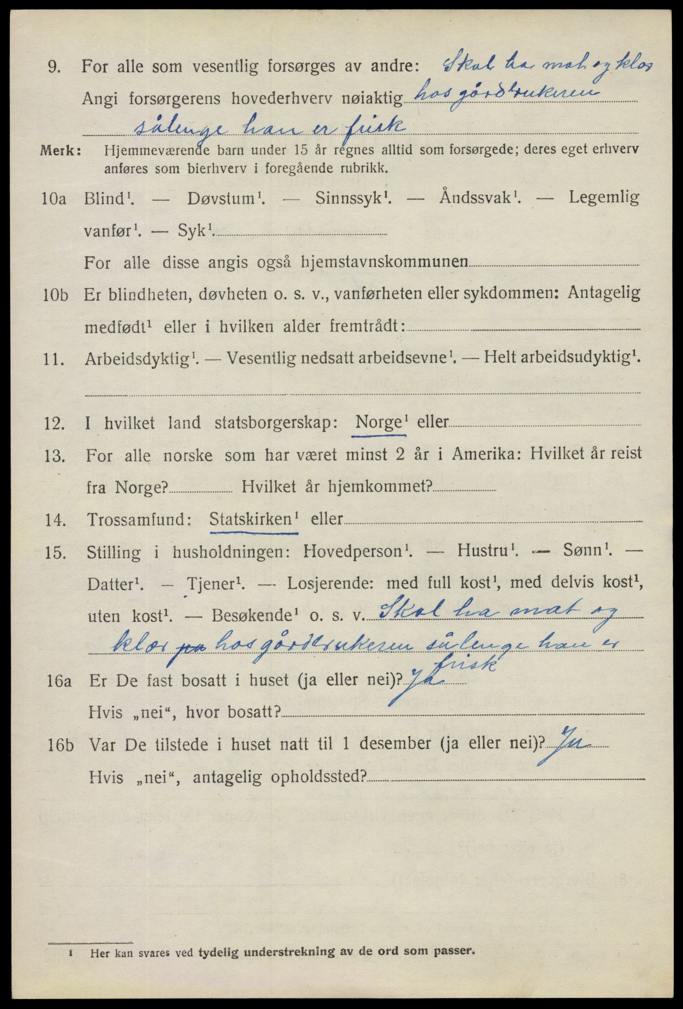 SAO, Folketelling 1920 for 0129 Degernes herred, 1920, s. 3075
