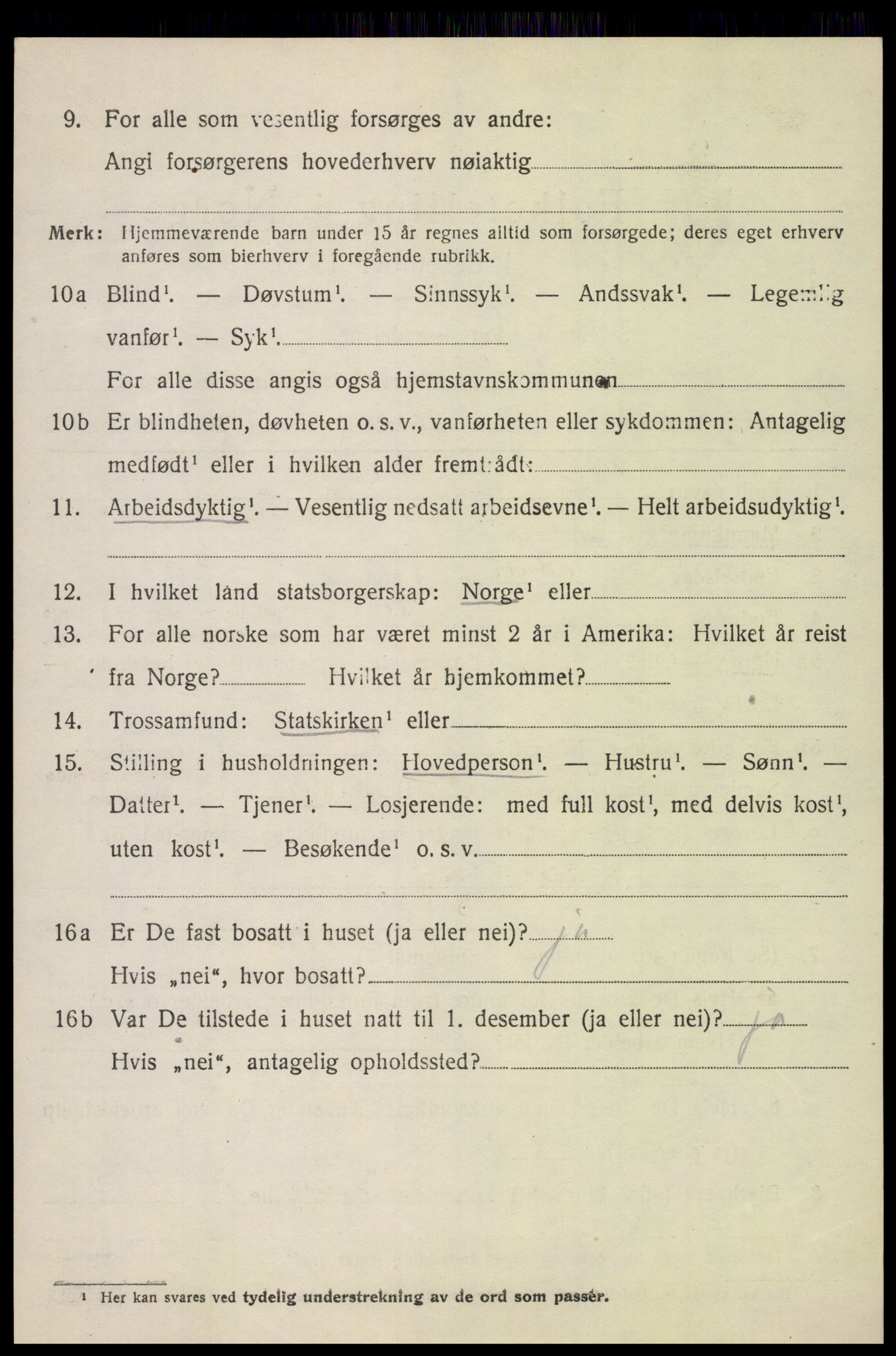 SAH, Folketelling 1920 for 0523 Vestre Gausdal herred, 1920, s. 3692
