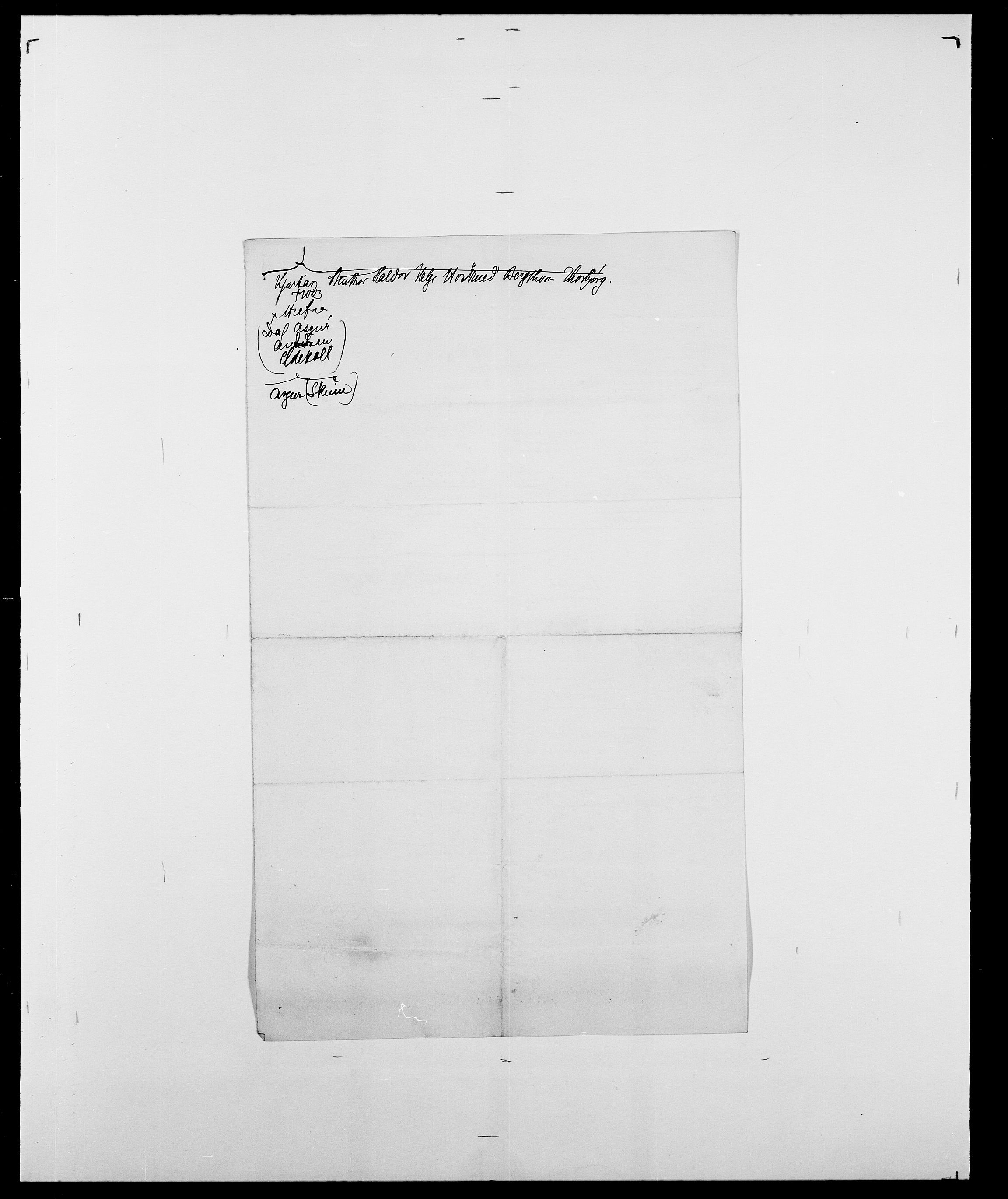 Delgobe, Charles Antoine - samling, AV/SAO-PAO-0038/D/Da/L0004: Bergendahl - Blære, s. 615