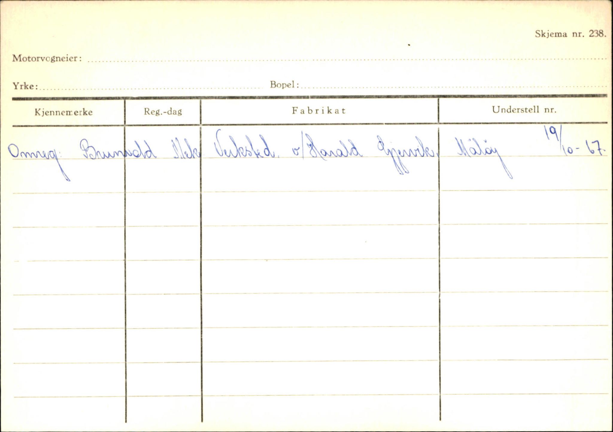 Statens vegvesen, Sogn og Fjordane vegkontor, SAB/A-5301/4/F/L0144: Registerkort Vågsøy A-R, 1945-1975, s. 717