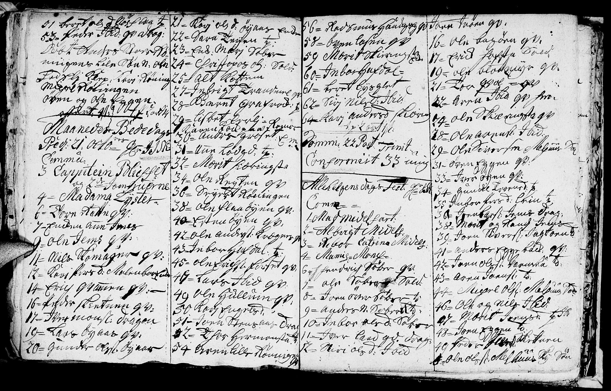 Ministerialprotokoller, klokkerbøker og fødselsregistre - Sør-Trøndelag, AV/SAT-A-1456/691/L1090: Klokkerbok nr. 691C01, 1732-1742