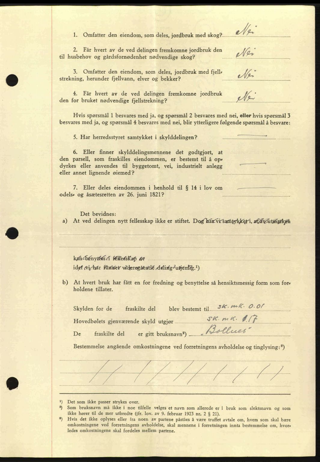 Salten sorenskriveri, AV/SAT-A-4578/1/2/2C: Pantebok nr. A14-15, 1943-1945, Dagboknr: 2499/1944