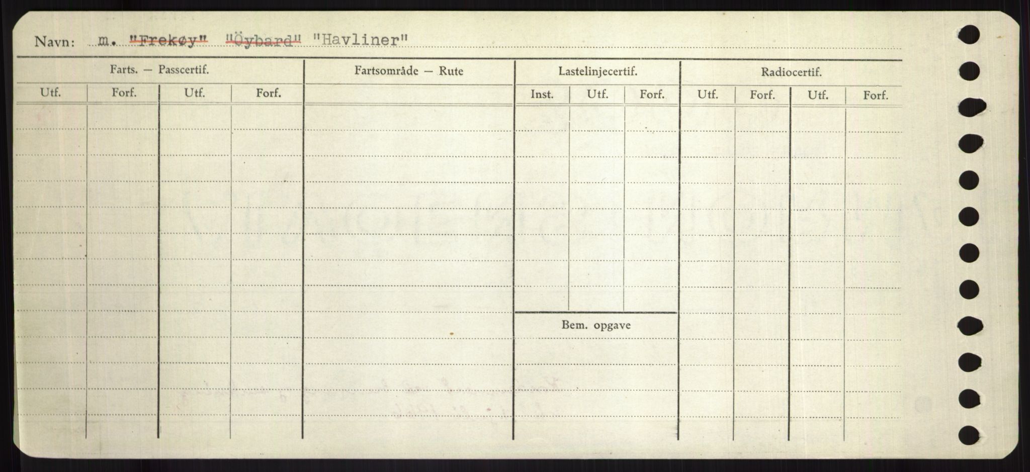 Sjøfartsdirektoratet med forløpere, Skipsmålingen, RA/S-1627/H/Hd/L0014: Fartøy, H-Havl, s. 614