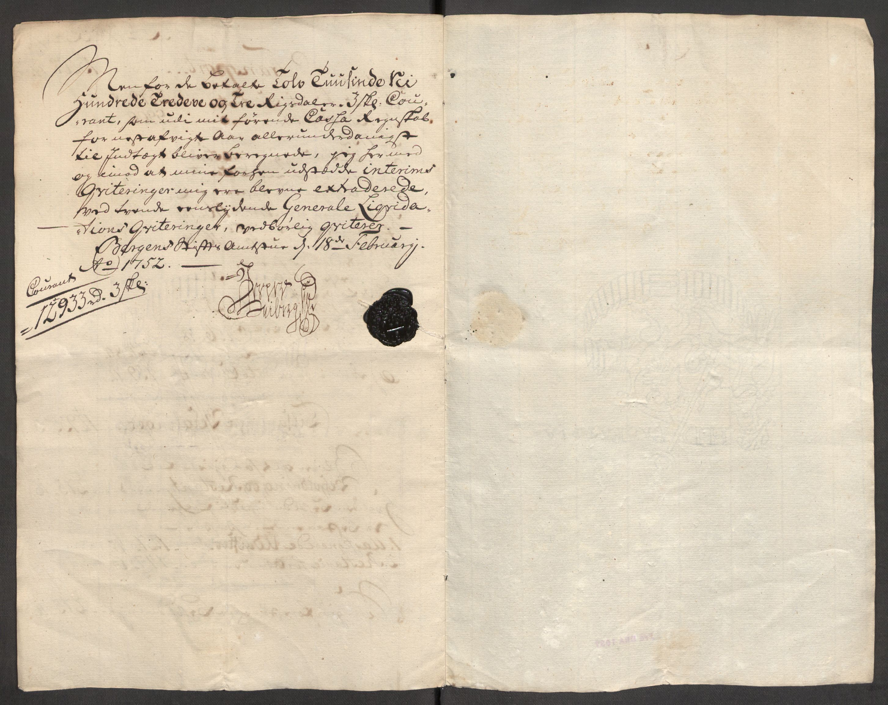 Rentekammeret inntil 1814, Reviderte regnskaper, Fogderegnskap, RA/EA-4092/R48/L3056: Fogderegnskap Sunnhordland og Hardanger, 1751, s. 80