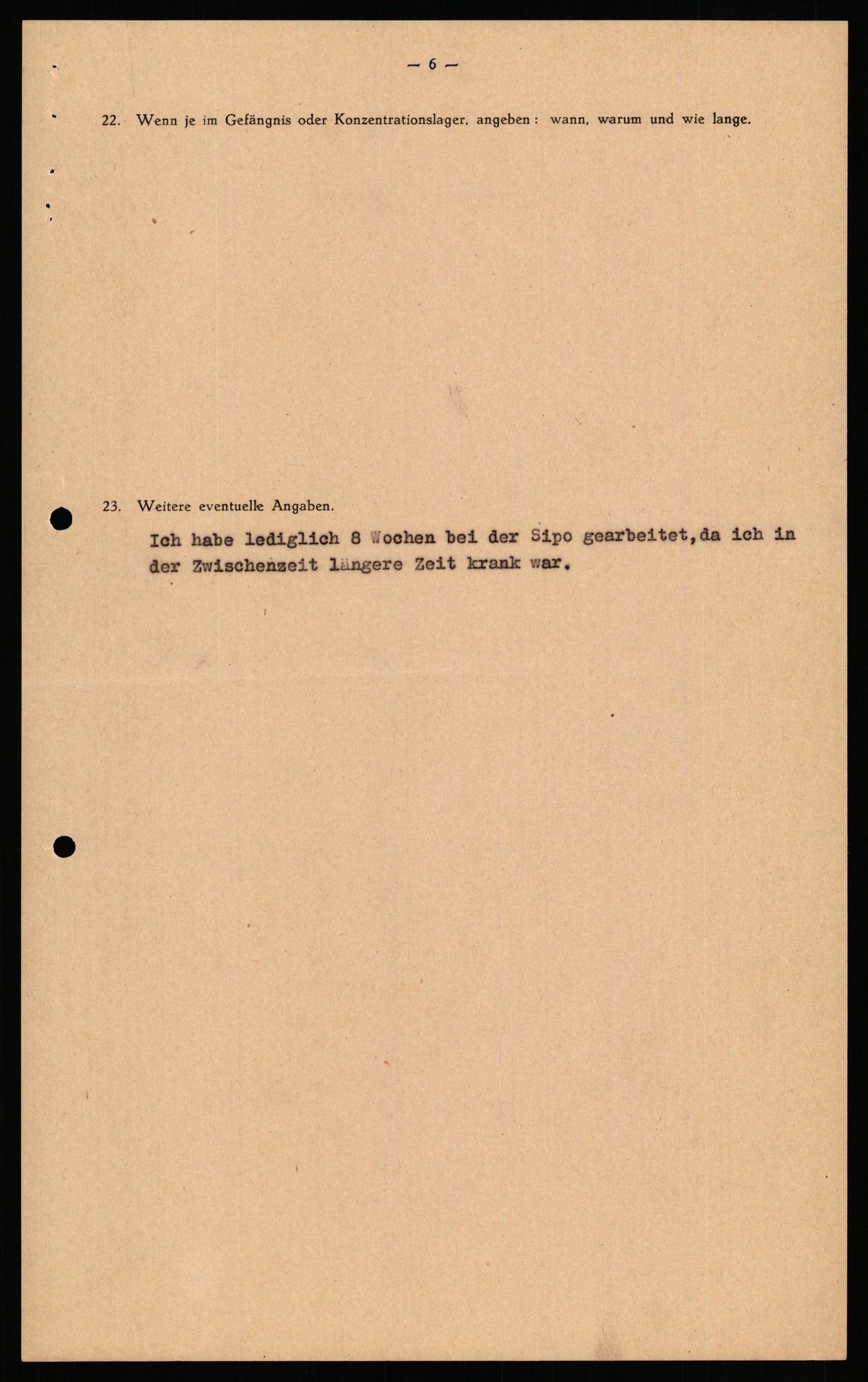 Forsvaret, Forsvarets overkommando II, AV/RA-RAFA-3915/D/Db/L0034: CI Questionaires. Tyske okkupasjonsstyrker i Norge. Tyskere., 1945-1946, s. 241