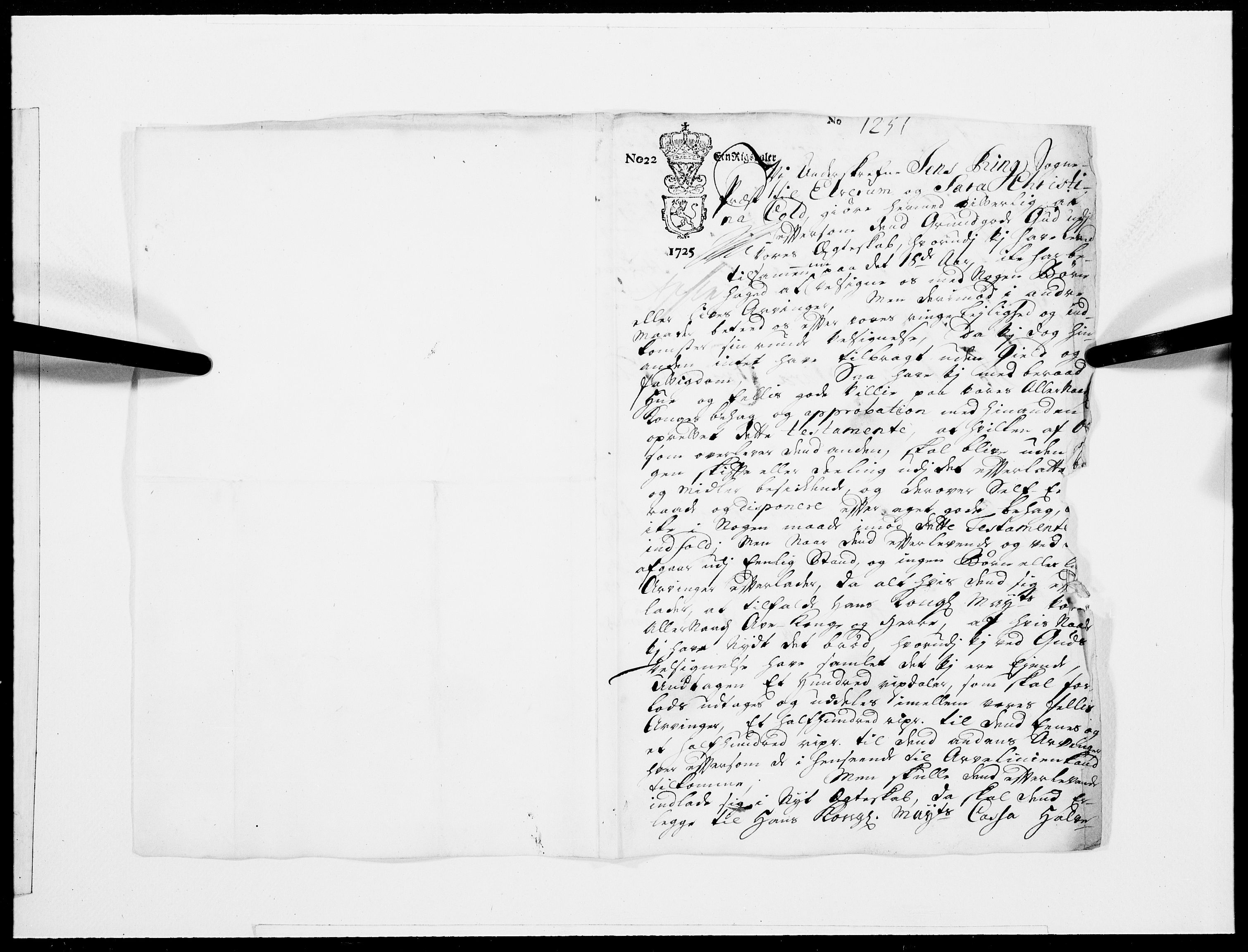 Danske Kanselli 1572-1799, AV/RA-EA-3023/F/Fc/Fcc/Fcca/L0098: Norske innlegg 1572-1799, 1726, s. 7