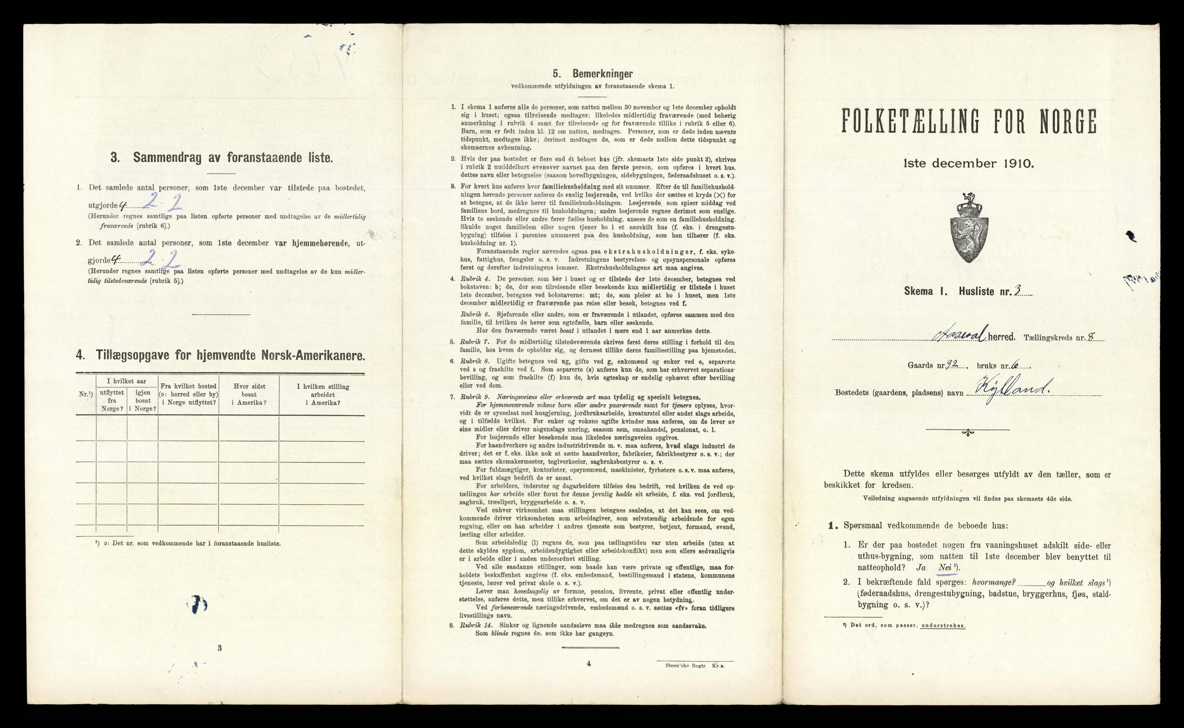 RA, Folketelling 1910 for 1026 Åseral herred, 1910, s. 389