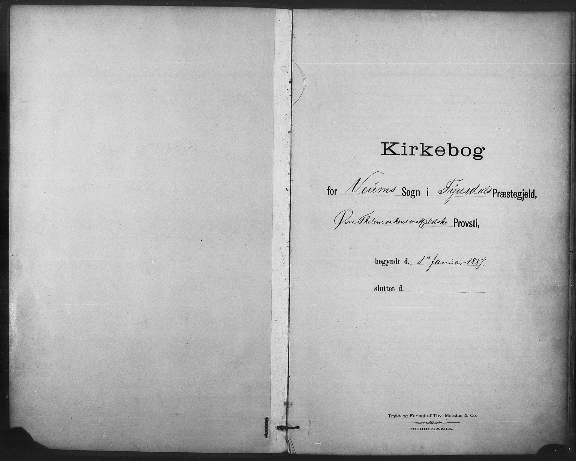 Fyresdal kirkebøker, SAKO/A-263/F/Fb/L0003: Ministerialbok nr. II 3, 1887-1903