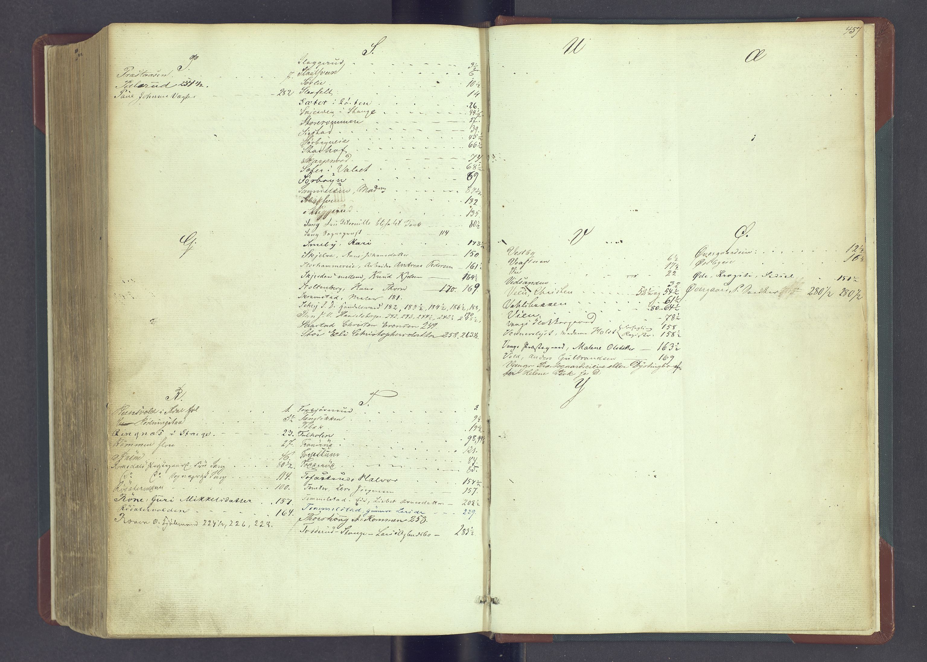 Sør-Hedmark sorenskriveri, AV/SAH-TING-014/J/Ja/Jab/L0001: Skifteregistreringsprotokoll, 1849-1870, s. 456b-457a