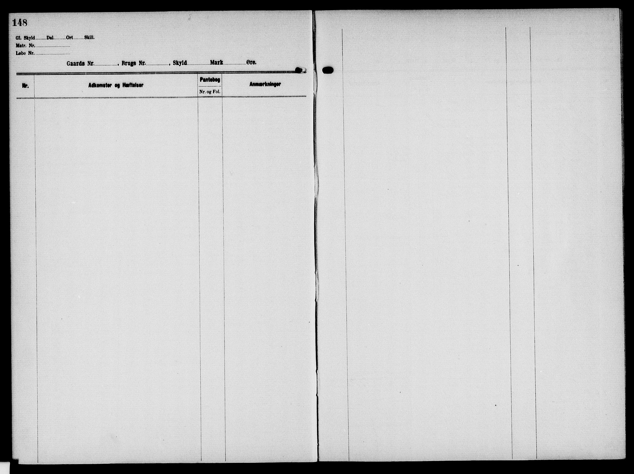 Solør tingrett, AV/SAH-TING-008/H/Ha/Hak/L0006: Panteregister nr. VI, 1900-1935, s. 148