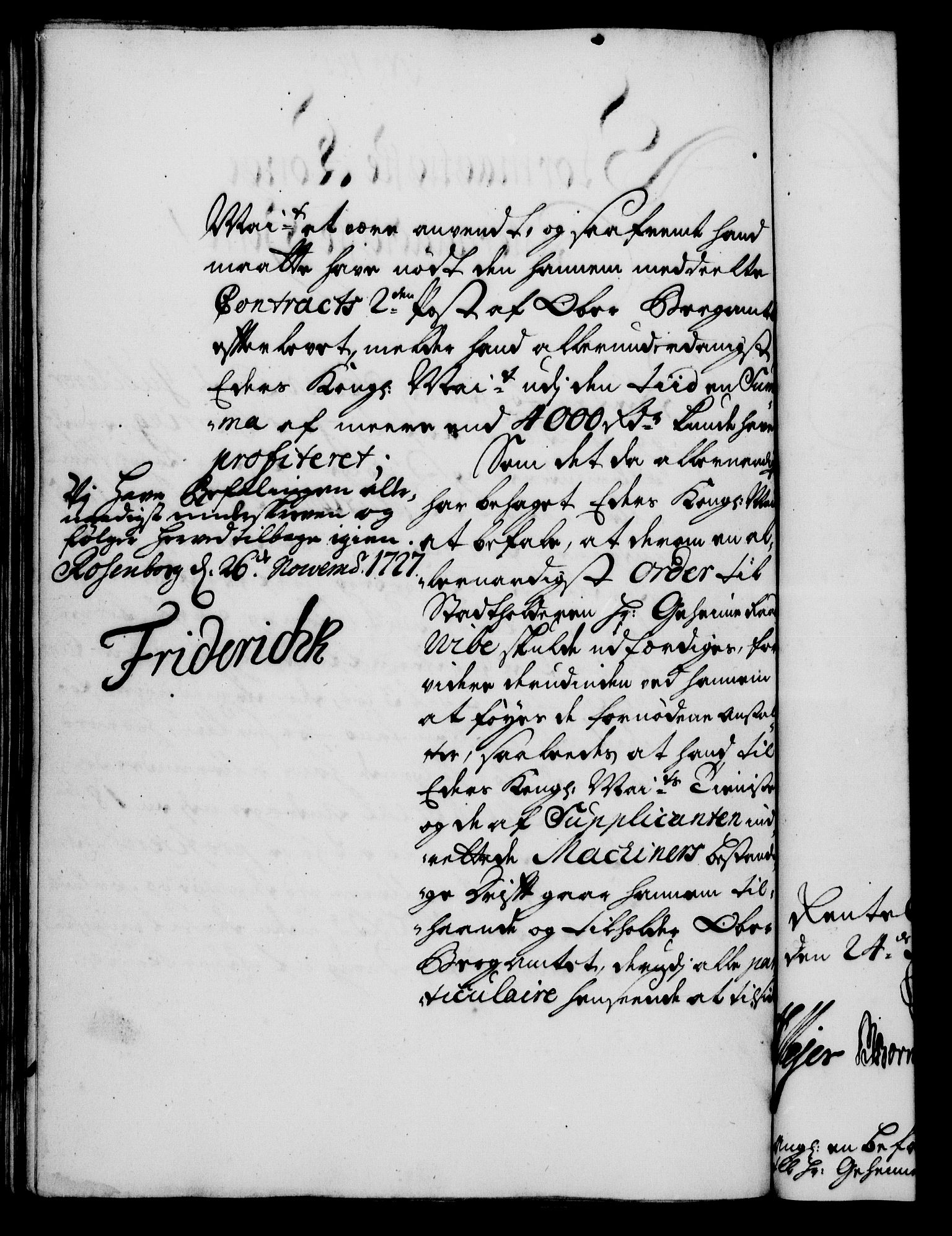 Rentekammeret, Kammerkanselliet, RA/EA-3111/G/Gf/Gfa/L0010: Norsk relasjons- og resolusjonsprotokoll (merket RK 52.10), 1727, s. 1047