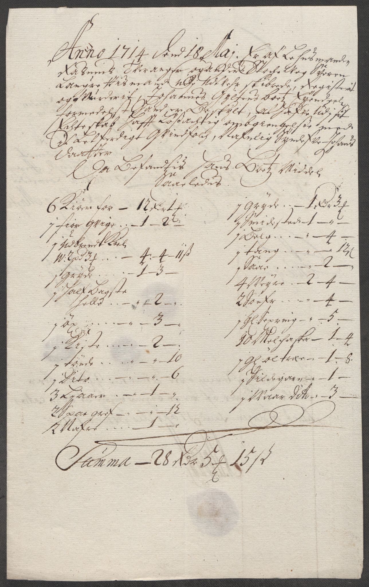 Rentekammeret inntil 1814, Reviderte regnskaper, Fogderegnskap, RA/EA-4092/R52/L3319: Fogderegnskap Sogn, 1713-1714, s. 786