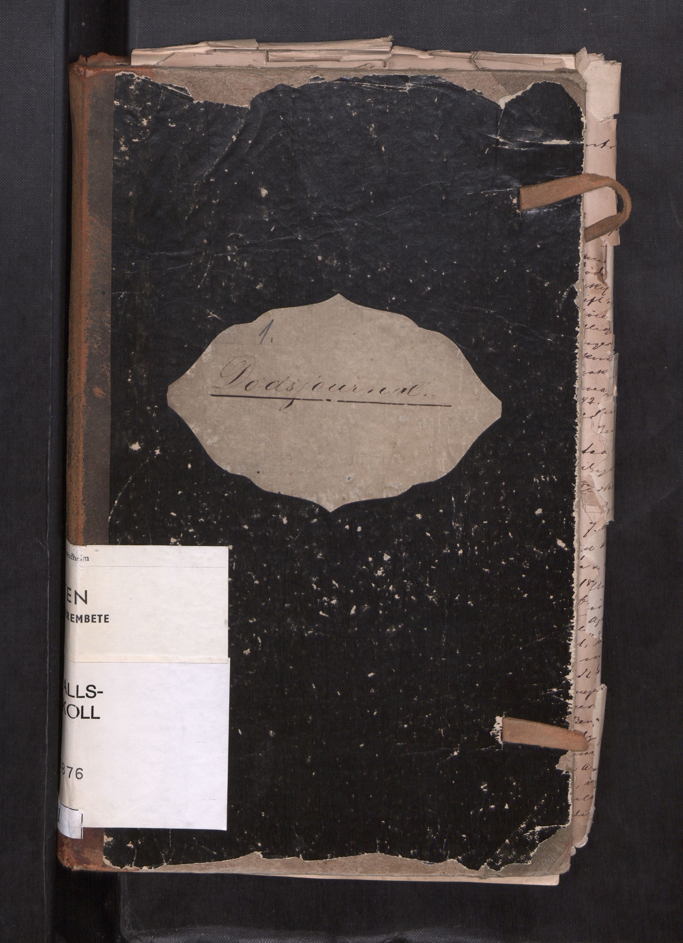 Salten sorenskriveri, SAT/A-4578/1/3/3L/L0001: Dødsfallprotokoll, 1863-1876