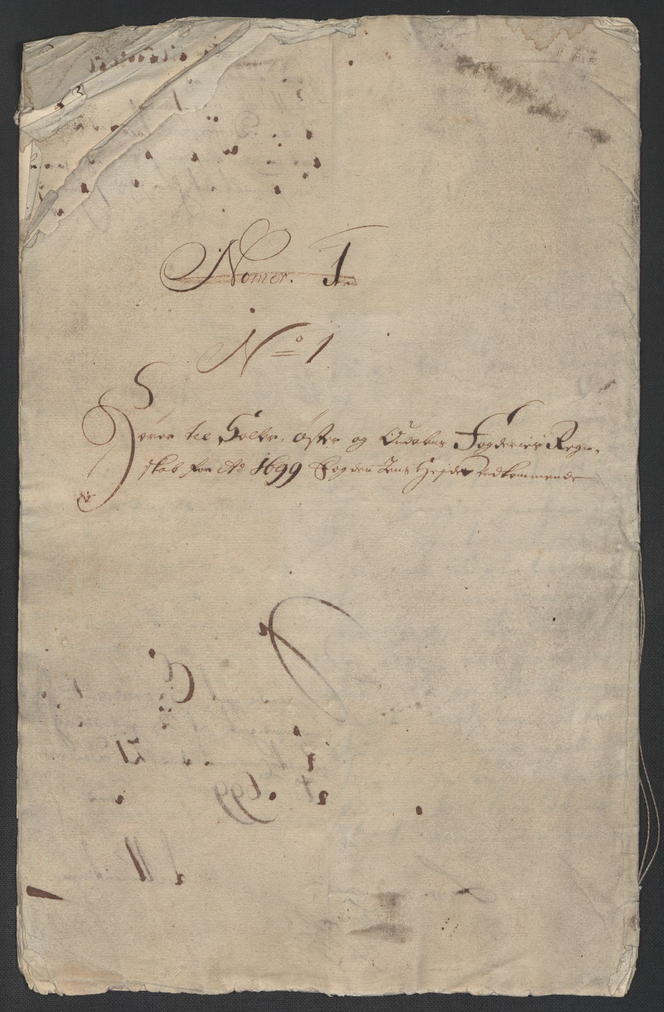 Rentekammeret inntil 1814, Reviderte regnskaper, Fogderegnskap, AV/RA-EA-4092/R13/L0837: Fogderegnskap Solør, Odal og Østerdal, 1699, s. 23