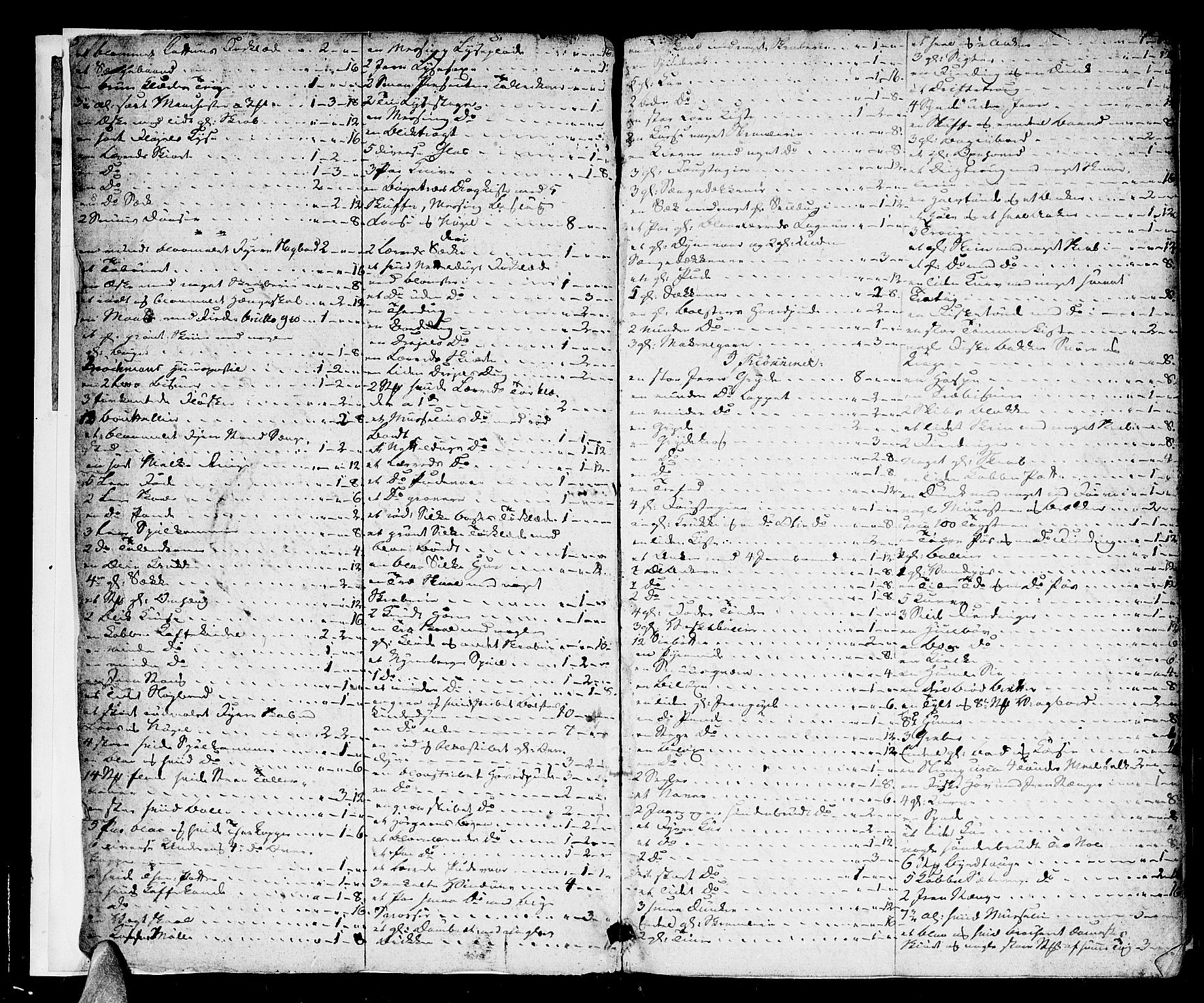 Flekkefjord sorenskriveri, SAK/1221-0001/H/Hc/L0007: Skifteprotokoll nr. 1, med gårdsnavn- og personnavnregister, 1810-1816, s. 1b-2a