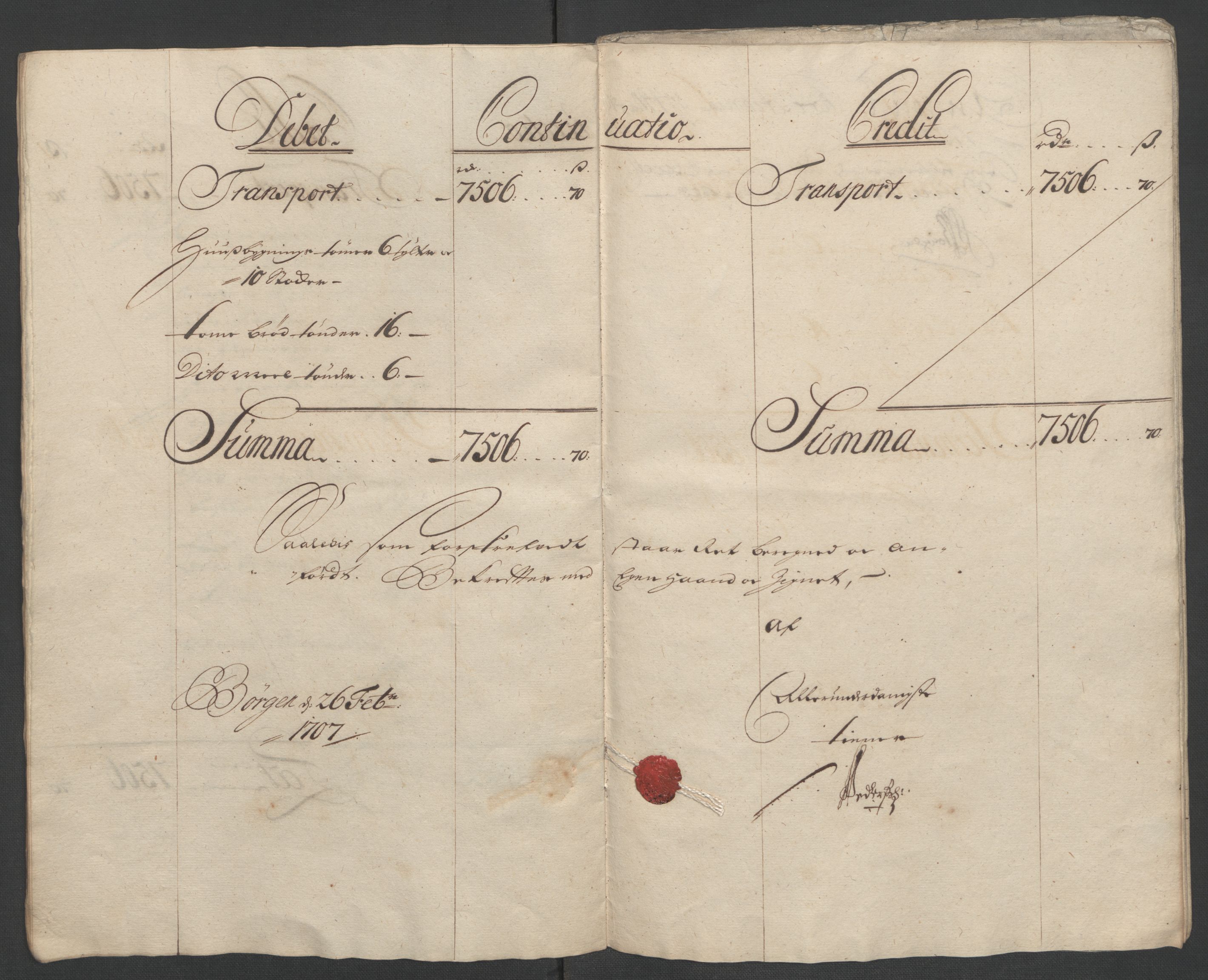 Rentekammeret inntil 1814, Reviderte regnskaper, Fogderegnskap, AV/RA-EA-4092/R11/L0590: Fogderegnskap Nedre Romerike, 1706-1707, s. 13