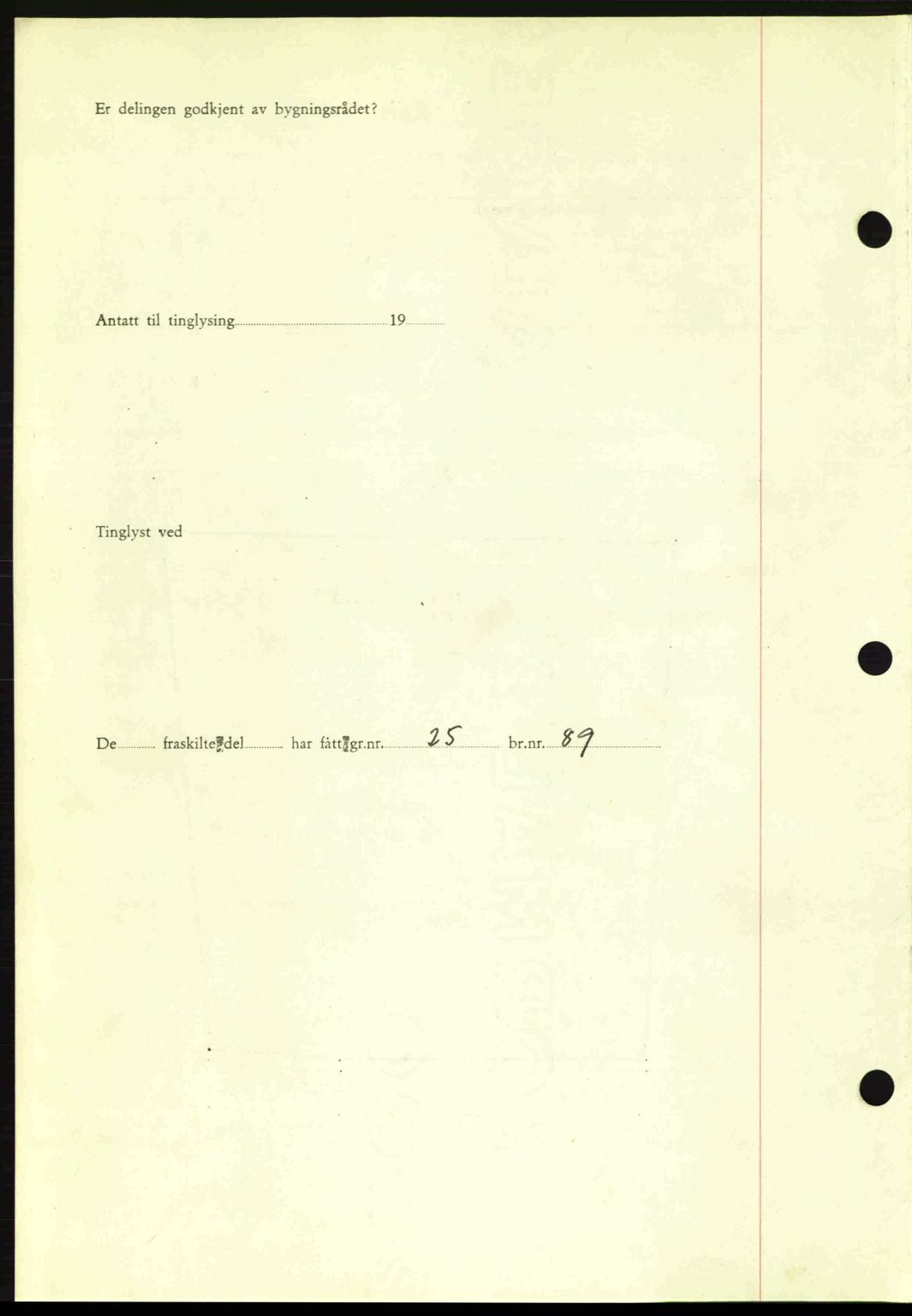 Romsdal sorenskriveri, AV/SAT-A-4149/1/2/2C: Pantebok nr. A13, 1942-1943, Dagboknr: 2335/1942