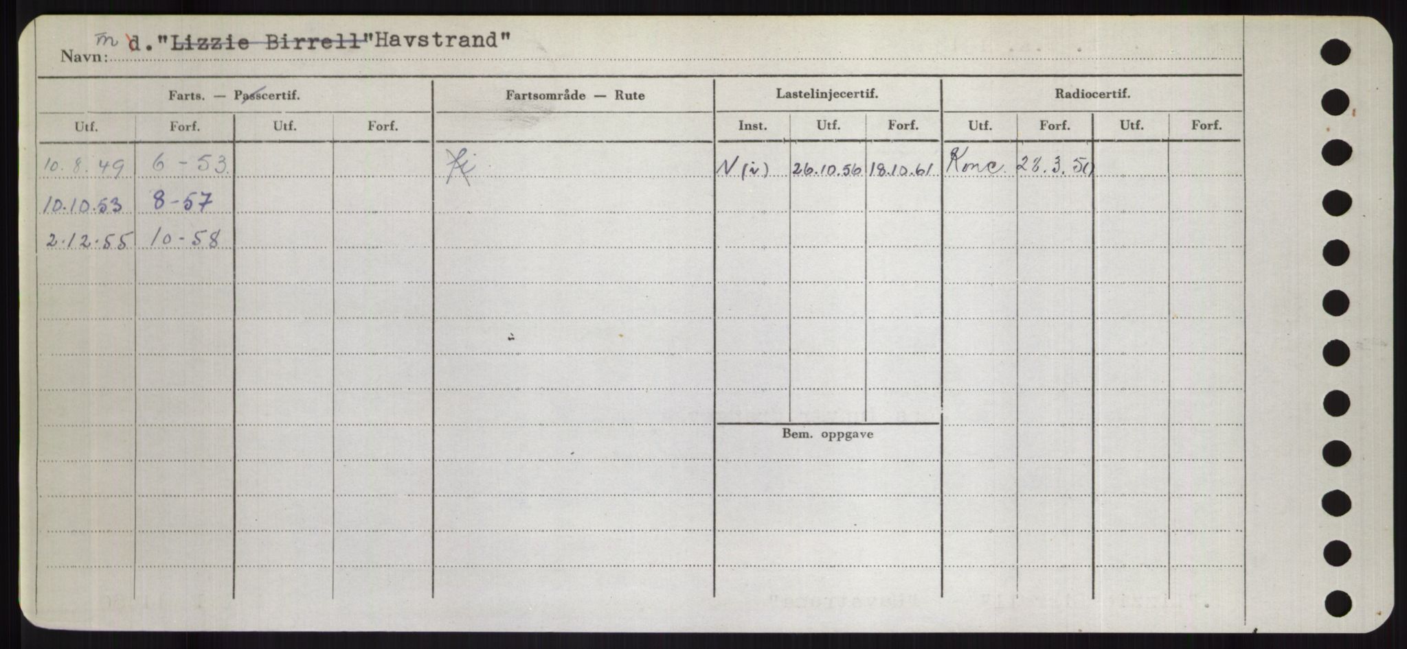 Sjøfartsdirektoratet med forløpere, Skipsmålingen, RA/S-1627/H/Hd/L0015: Fartøy, Havm-Hey, s. 60