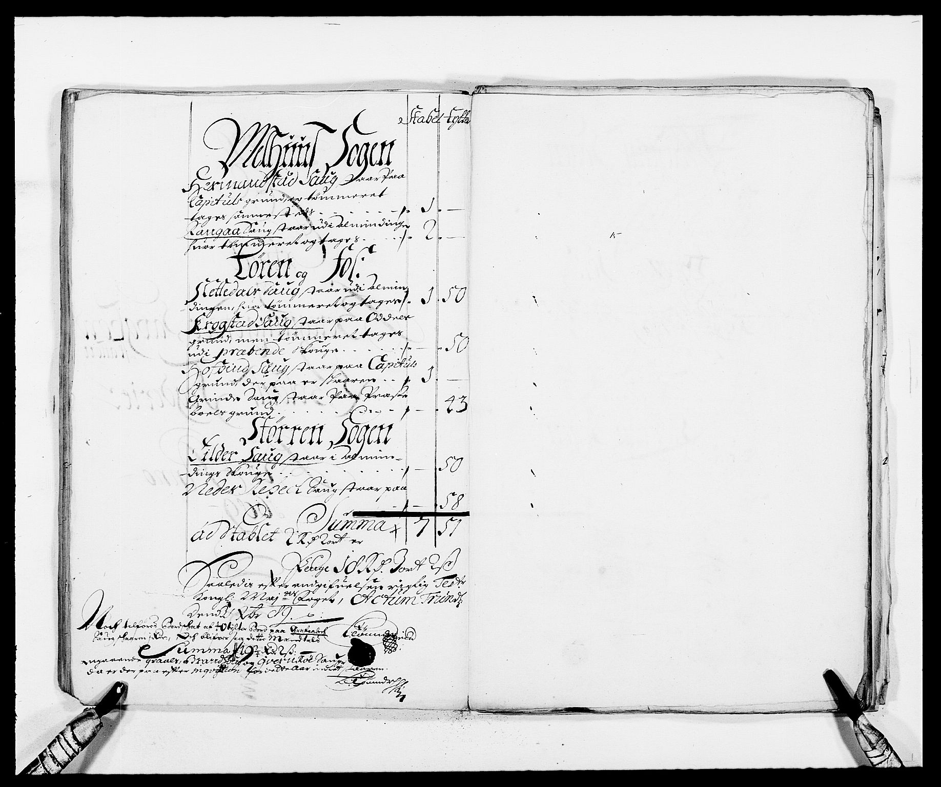 Rentekammeret inntil 1814, Reviderte regnskaper, Fogderegnskap, AV/RA-EA-4092/R59/L3940: Fogderegnskap Gauldal, 1689-1690, s. 66
