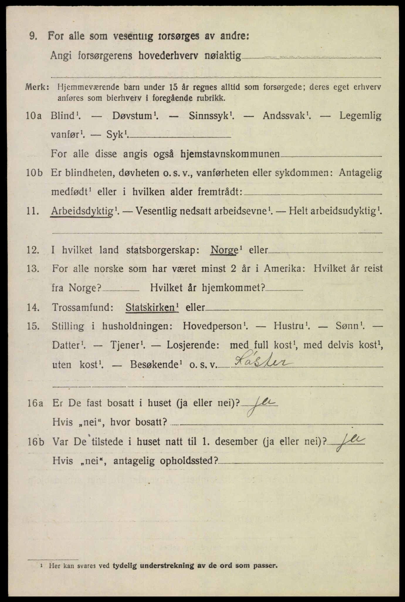 SAH, Folketelling 1920 for 0524 Fåberg herred, 1920, s. 11829