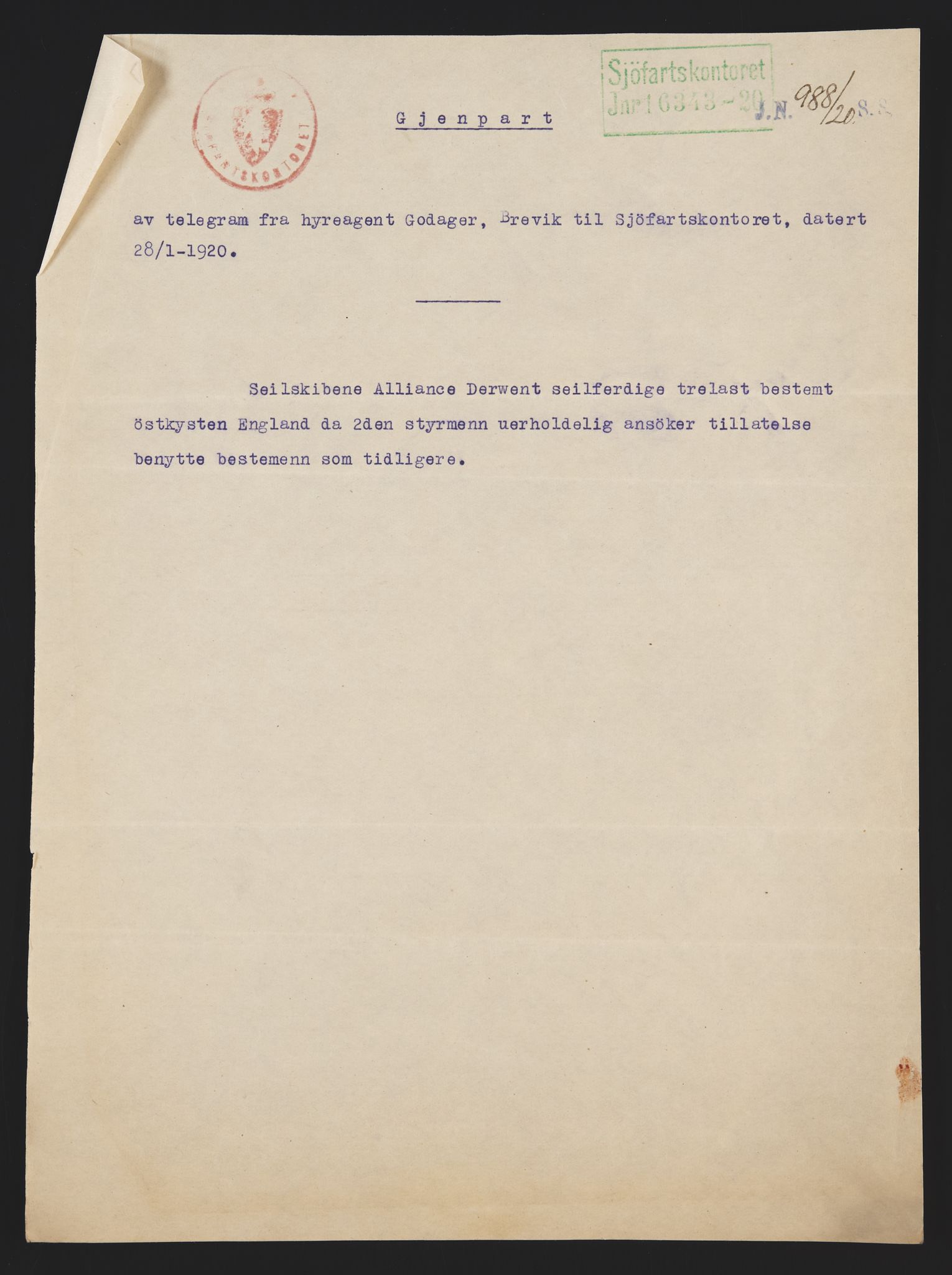 Sjøfartsdirektoratet med forløpere, skipsmapper slettede skip, RA/S-4998/F/Fa/L0238: --, 1868-1925, s. 114