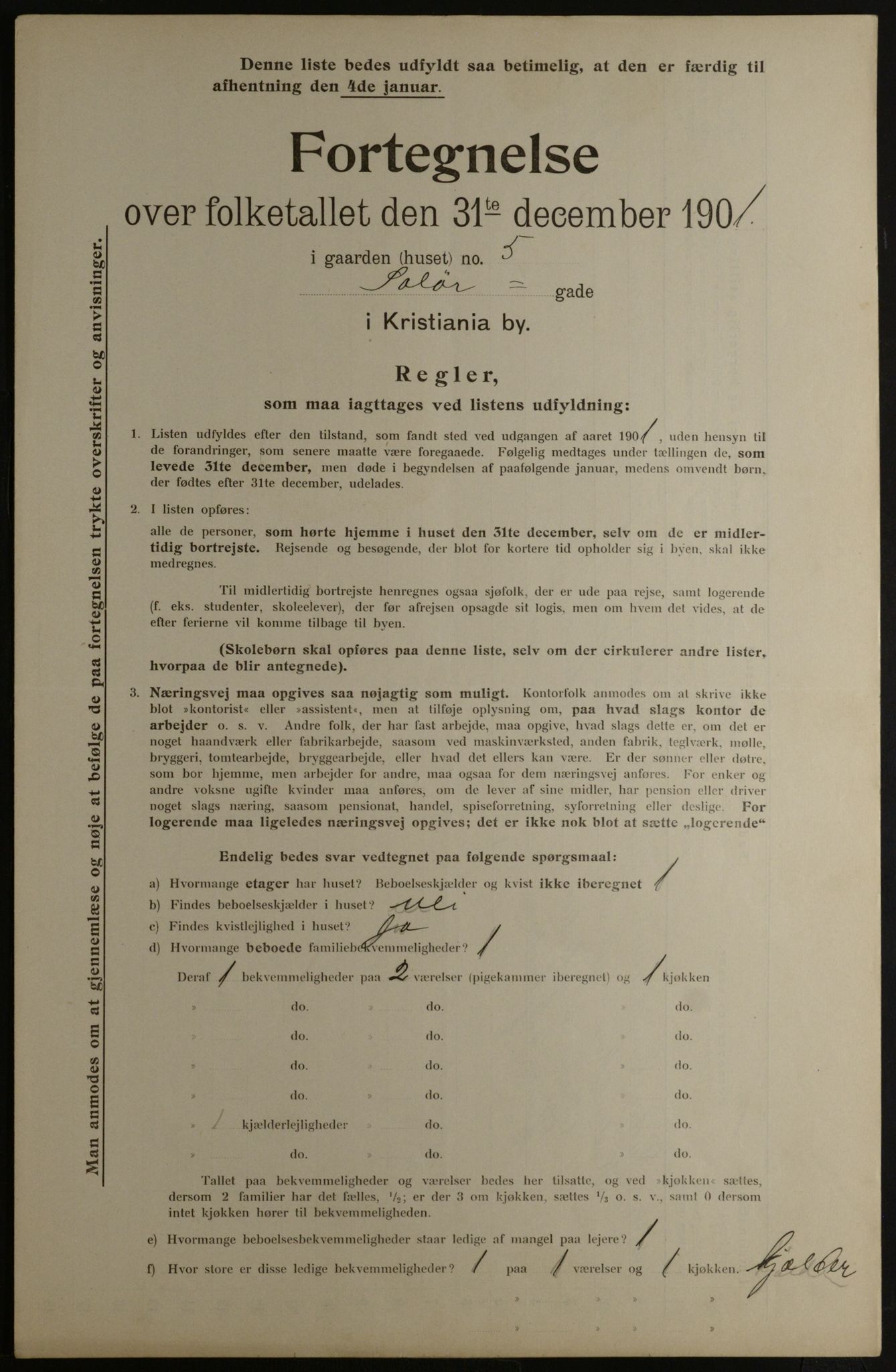 OBA, Kommunal folketelling 31.12.1901 for Kristiania kjøpstad, 1901, s. 15357