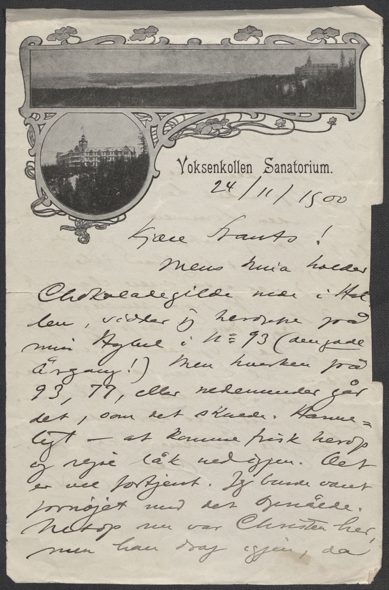 Beyer, Frants, RA/PA-0132/F/L0001: Brev fra Edvard Grieg til Frantz Beyer og "En del optegnelser som kan tjene til kommentar til brevene" av Marie Beyer, 1872-1907, s. 598