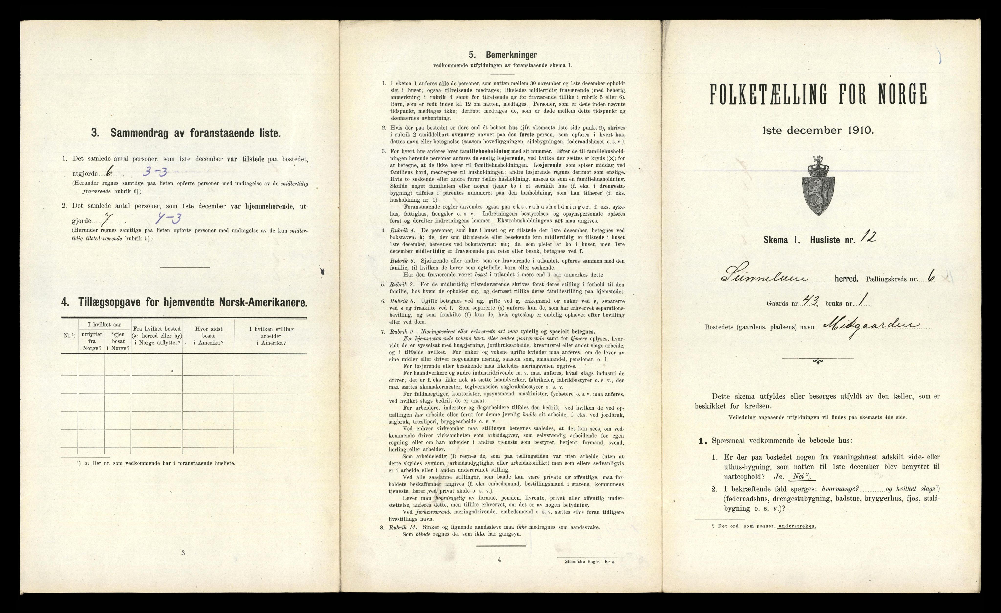 RA, Folketelling 1910 for 1523 Sunnylven herred, 1910, s. 426