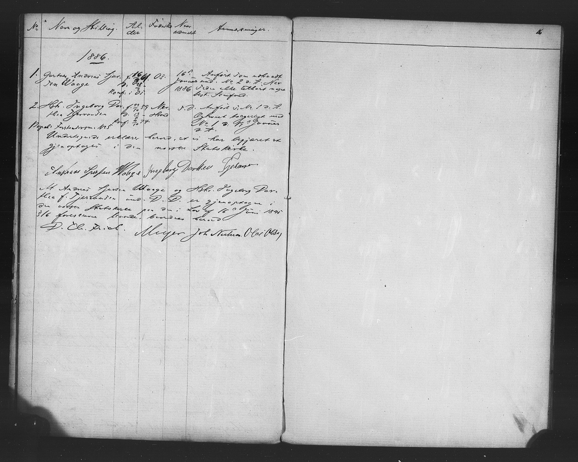 Korskirken sokneprestembete, AV/SAB-A-76101/H/Haa/L0051: Ministerialbok nr. G 1, 1871-1886, s. 16