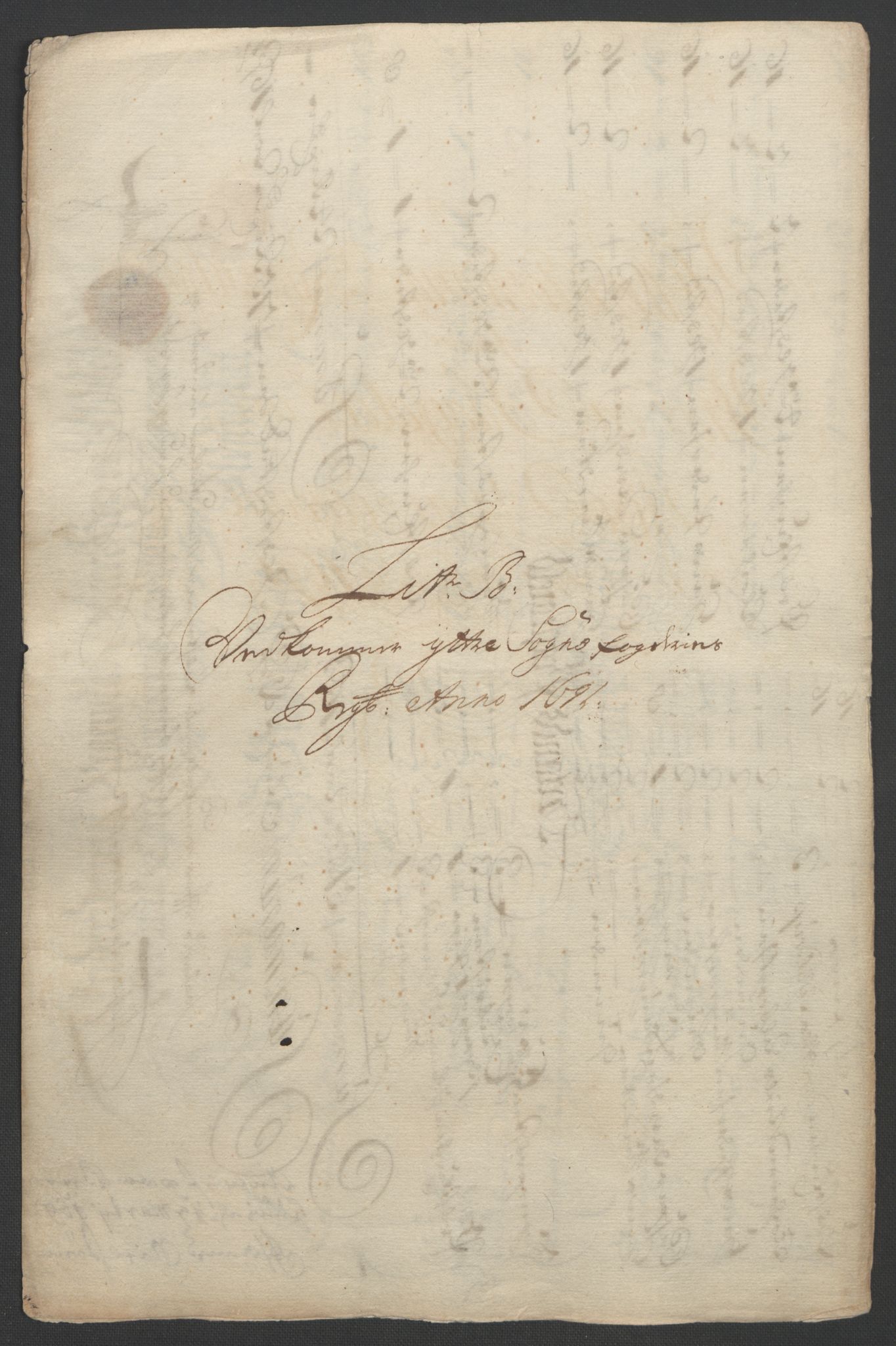 Rentekammeret inntil 1814, Reviderte regnskaper, Fogderegnskap, AV/RA-EA-4092/R52/L3306: Fogderegnskap Sogn, 1691-1692, s. 86