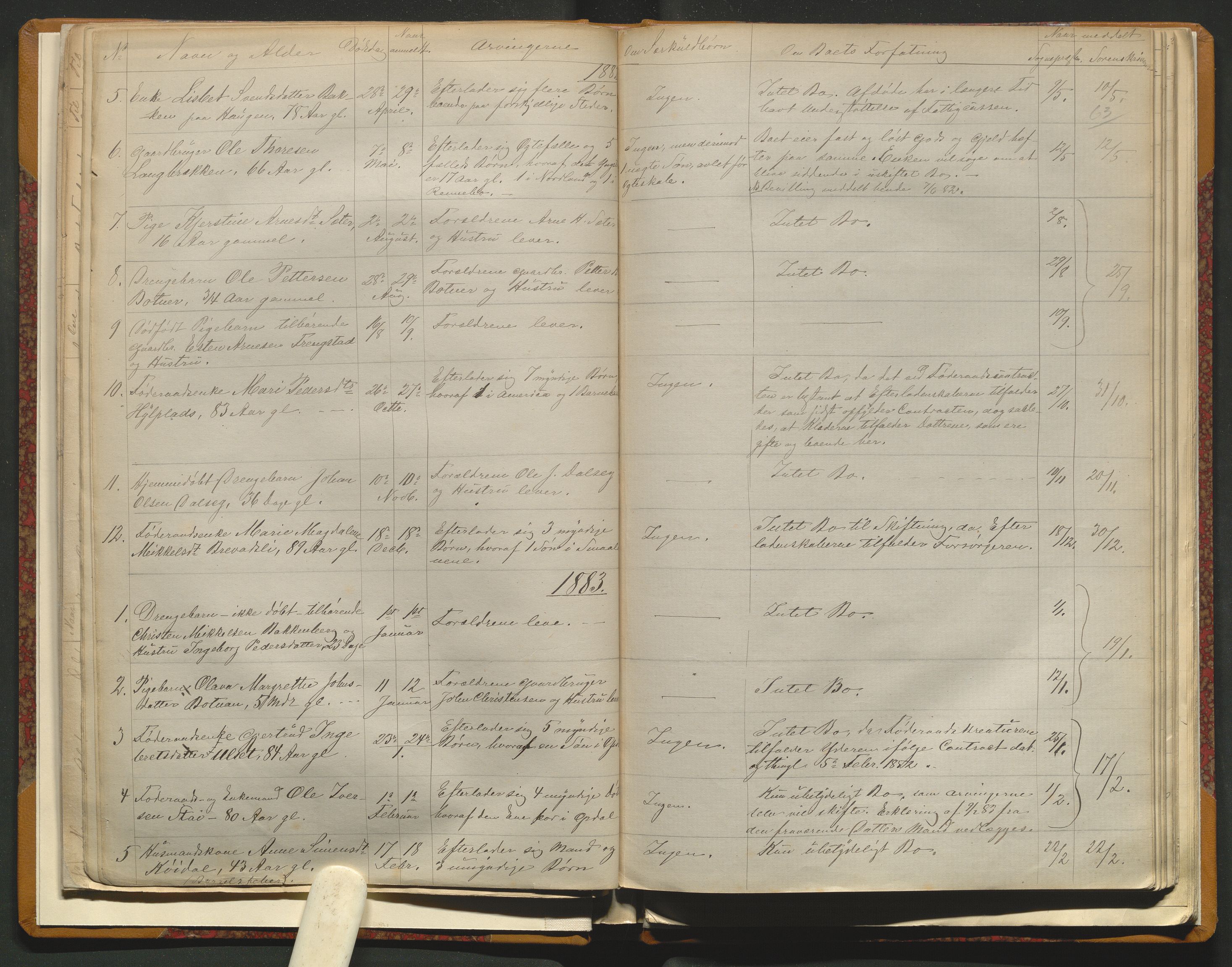 Kvikne lensmannskontor, AV/SAH-LHK-023/H/Ha/L0001/0001: Dødsfallsprotokoller / Dødsfallsprotokoll, 1839-1928