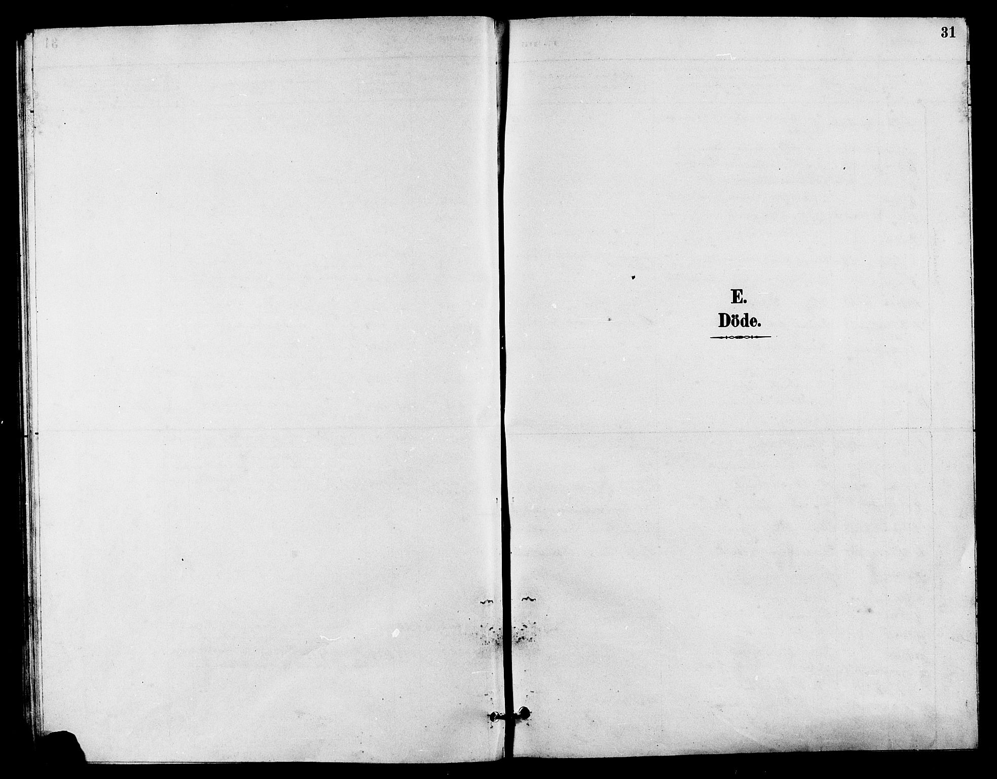 Haugesund sokneprestkontor, SAST/A -101863/H/Ha/Hab/L0003: Klokkerbok nr. B 3, 1882-1889, s. 31