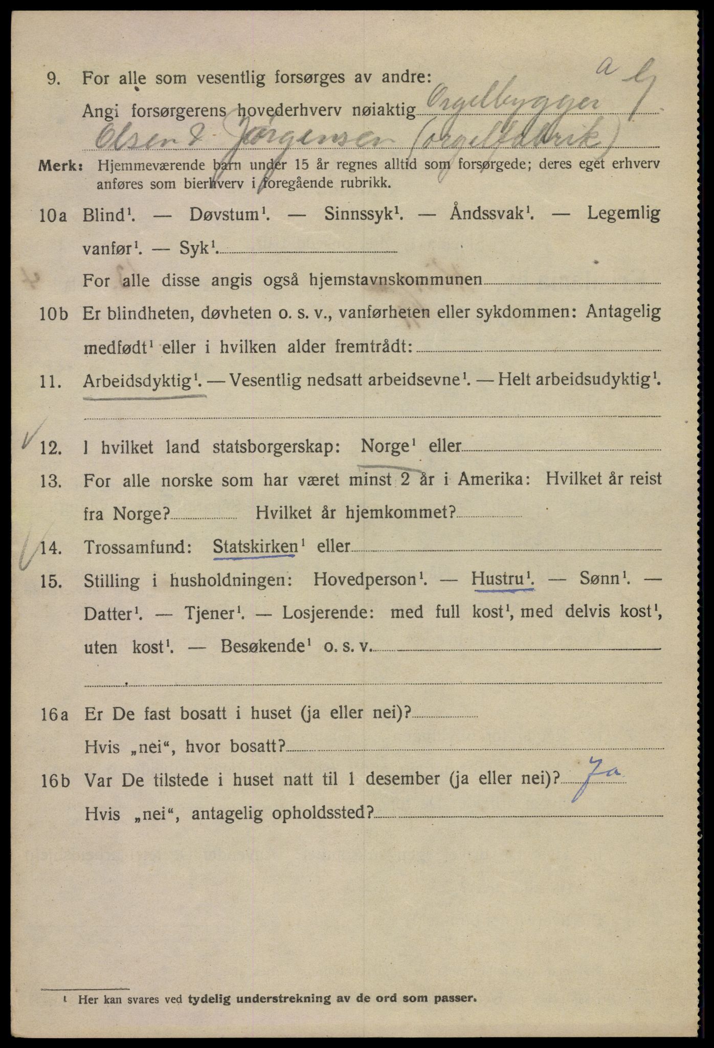 SAO, Folketelling 1920 for 0301 Kristiania kjøpstad, 1920, s. 333352