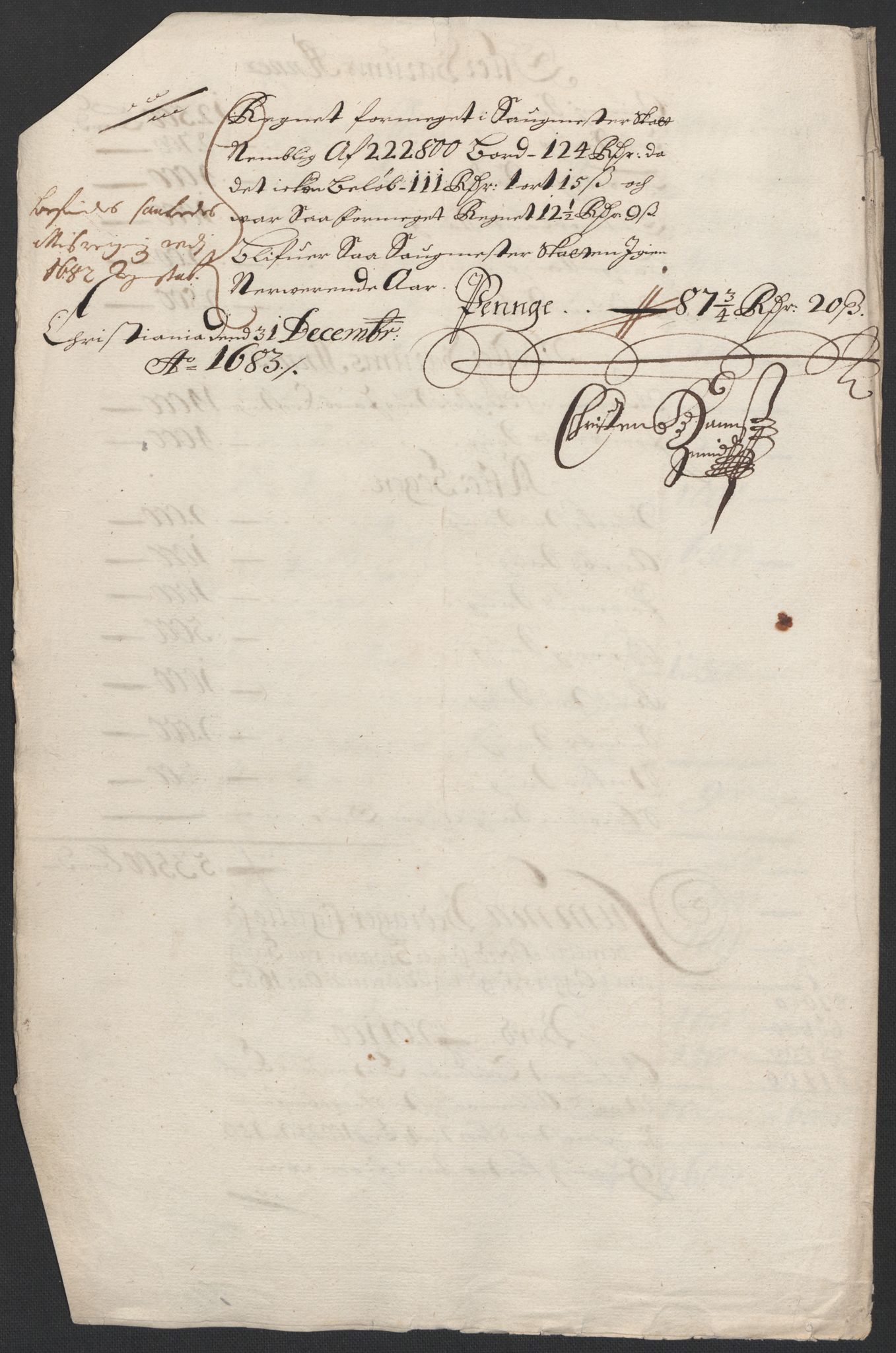 Rentekammeret inntil 1814, Reviderte regnskaper, Fogderegnskap, AV/RA-EA-4092/R08/L0420: Fogderegnskap Aker, 1682-1691, s. 271