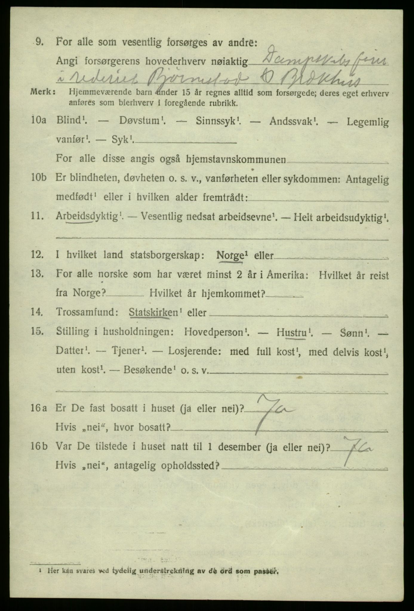 SAB, Folketelling 1920 for 1249 Fana herred, 1920, s. 17002