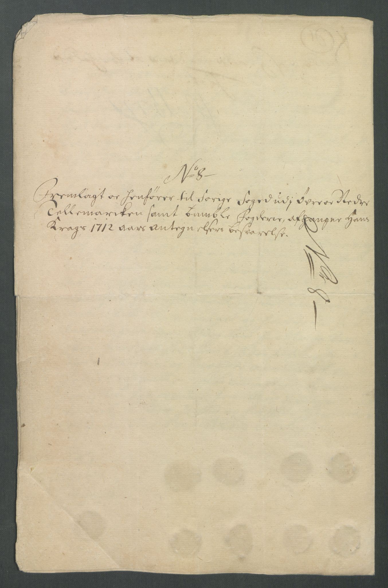 Rentekammeret inntil 1814, Reviderte regnskaper, Fogderegnskap, AV/RA-EA-4092/R36/L2123: Fogderegnskap Øvre og Nedre Telemark og Bamble, 1712, s. 473