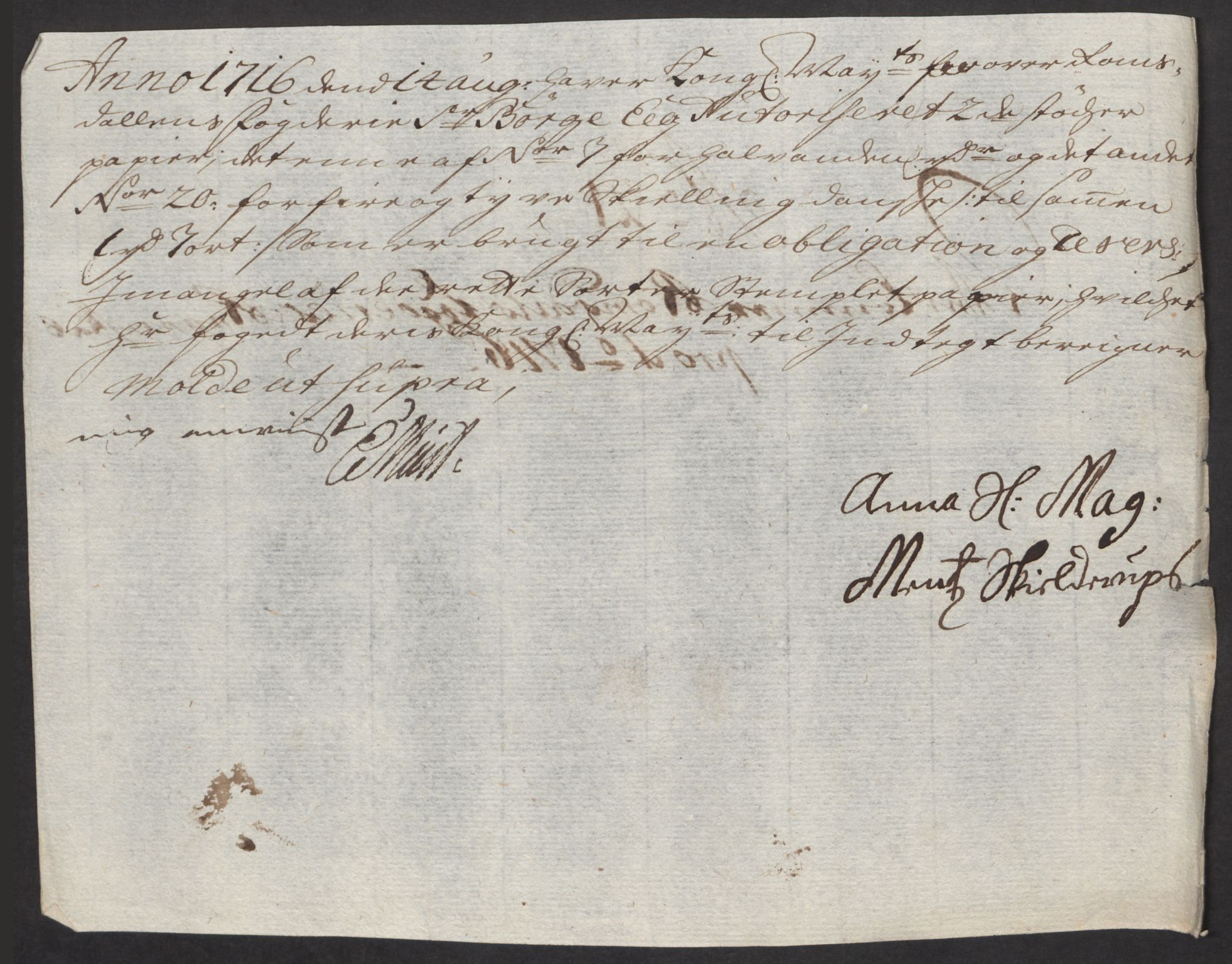 Rentekammeret inntil 1814, Reviderte regnskaper, Fogderegnskap, AV/RA-EA-4092/R55/L3663: Fogderegnskap Romsdal, 1715-1716, s. 423