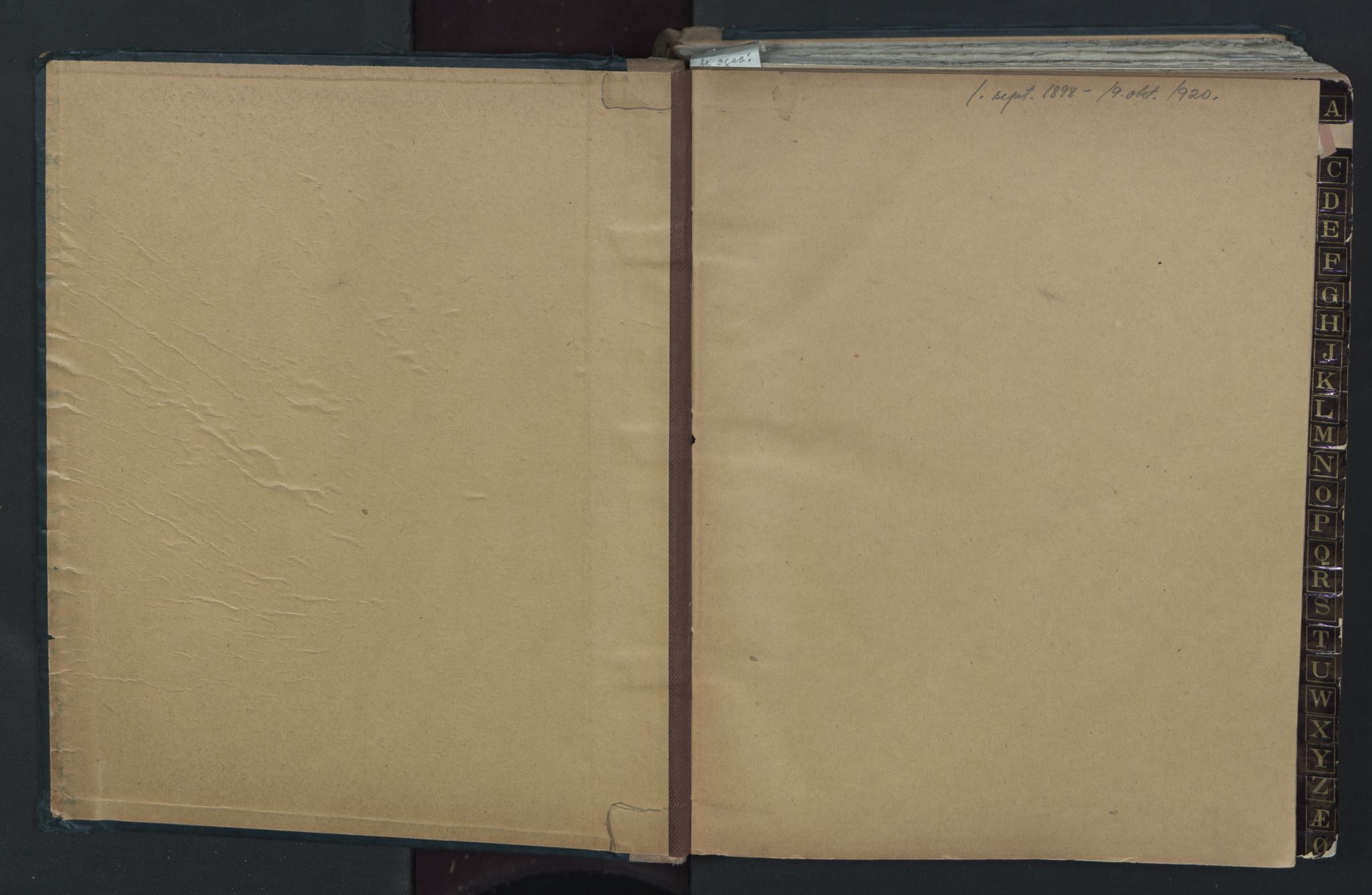 Nasjonalgalleriet, NMFK/NG-1000/B/L0003: Kopibok for maleri, skulptur, Kobberstikk- og håndtegningsamlingen., 1898-1920, s. 2