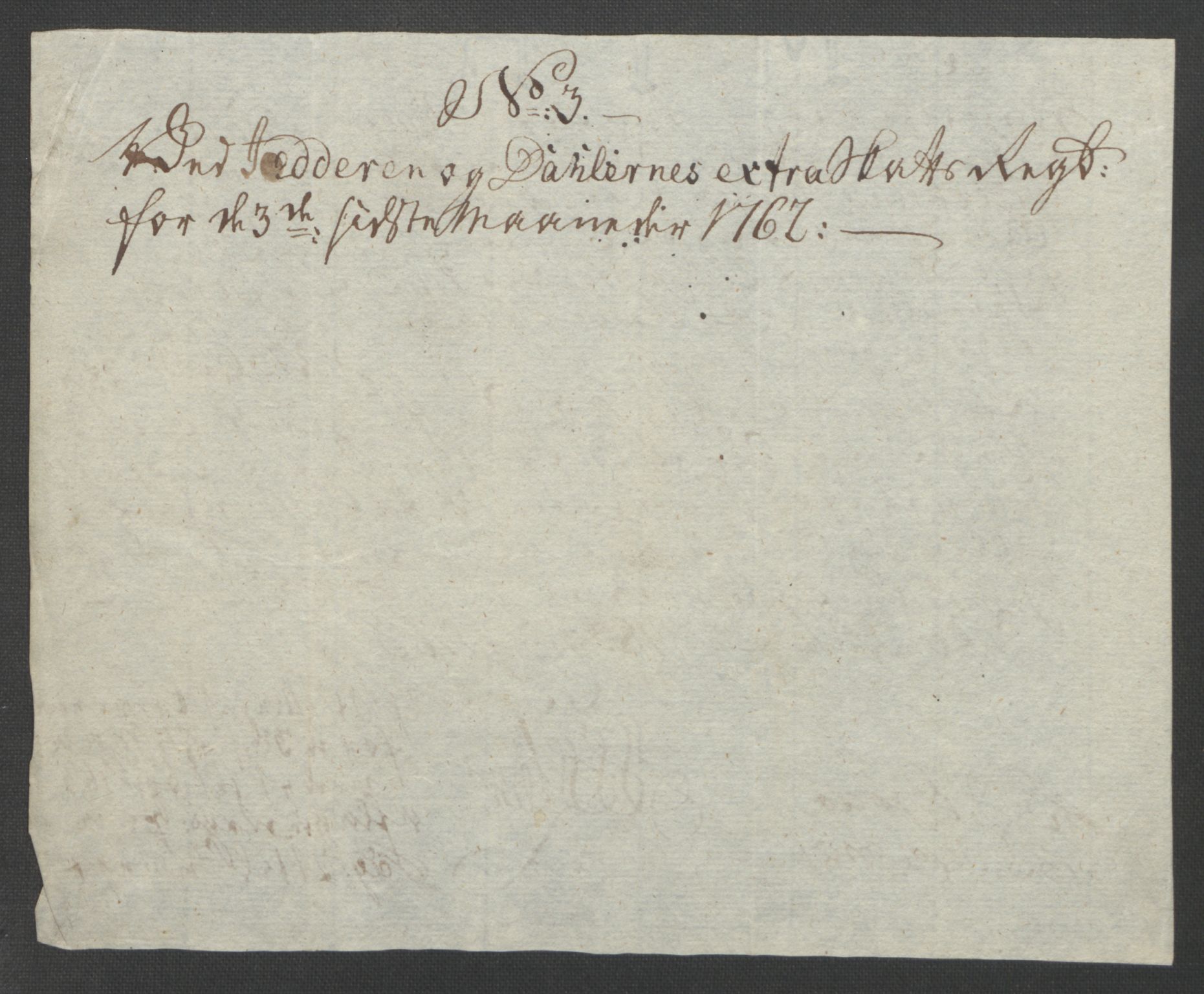 Rentekammeret inntil 1814, Reviderte regnskaper, Fogderegnskap, AV/RA-EA-4092/R46/L2835: Ekstraskatten Jæren og Dalane, 1762-1764, s. 24