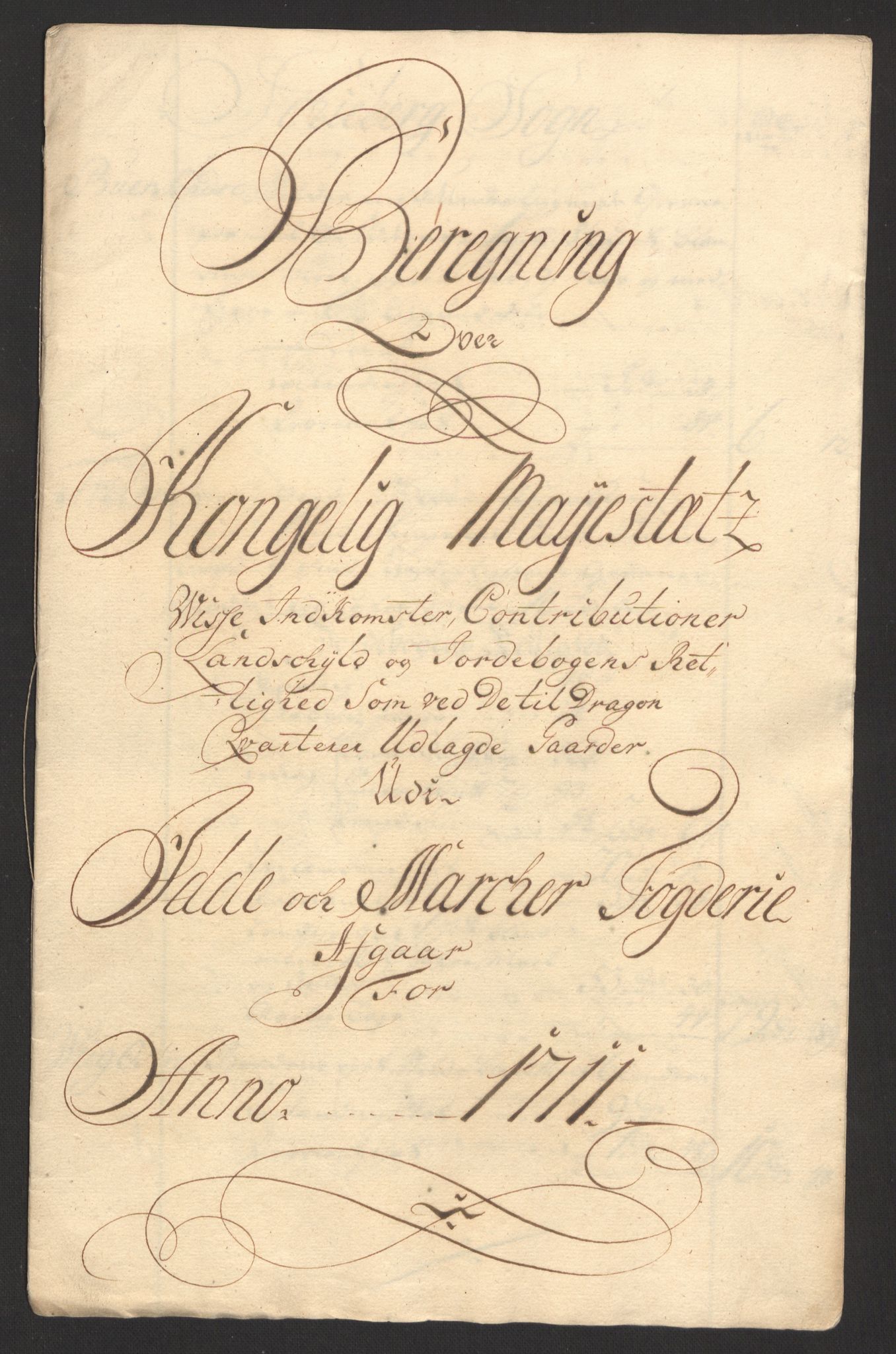 Rentekammeret inntil 1814, Reviderte regnskaper, Fogderegnskap, RA/EA-4092/R01/L0020: Fogderegnskap Idd og Marker, 1711, s. 121