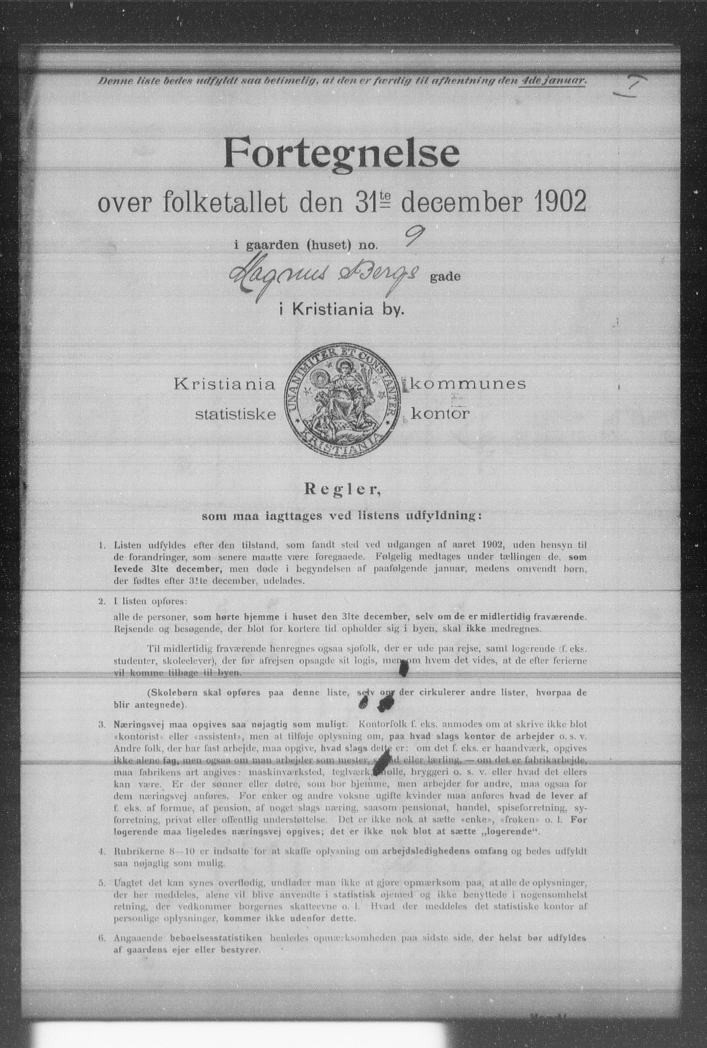 OBA, Kommunal folketelling 31.12.1902 for Kristiania kjøpstad, 1902, s. 11414