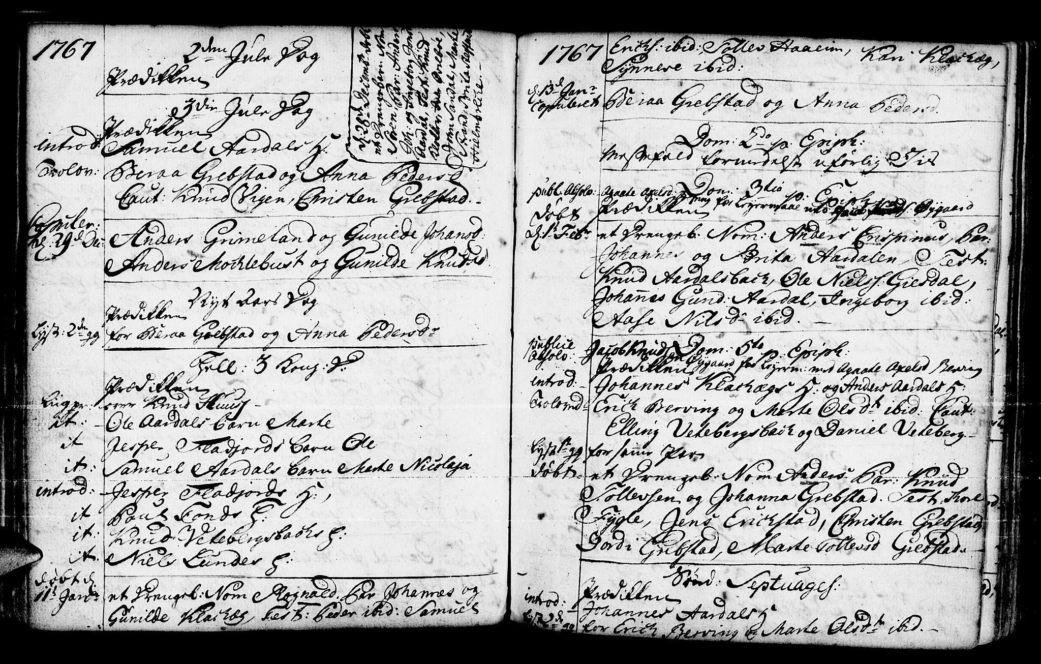 Jølster sokneprestembete, SAB/A-80701/H/Haa/Haaa/L0004: Ministerialbok nr. A 4, 1749-1789, s. 96